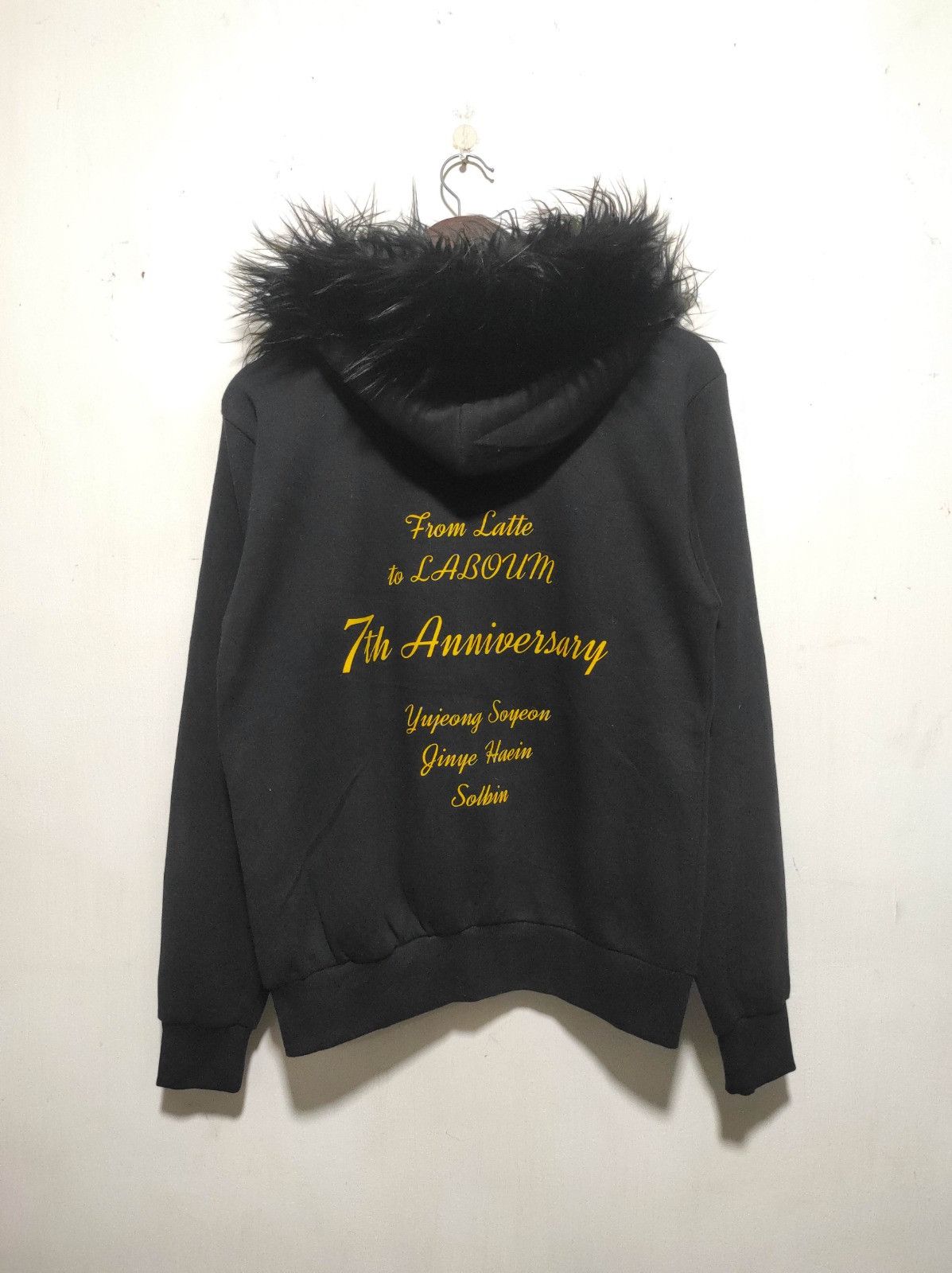 Japanese Brand Laboum black zip fur hoodie LGB style Size US S / EU 44-46 / 1 - 11 Thumbnail