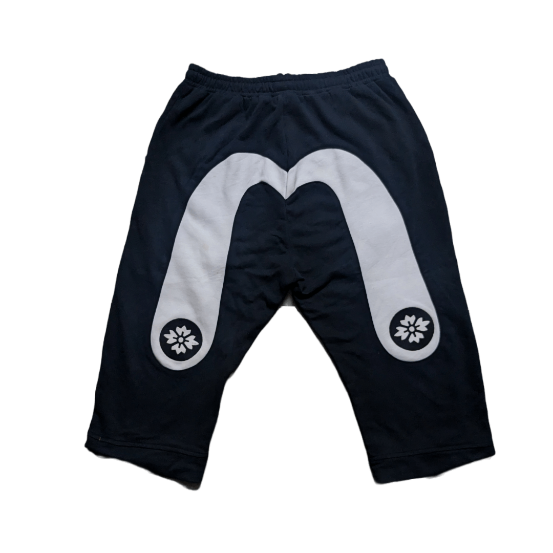 Evisu EVISU GENES EMBROIDERED DIACOCK SHORTS Size 30" / US 8 / IT 44 - 2 Thumbnail
