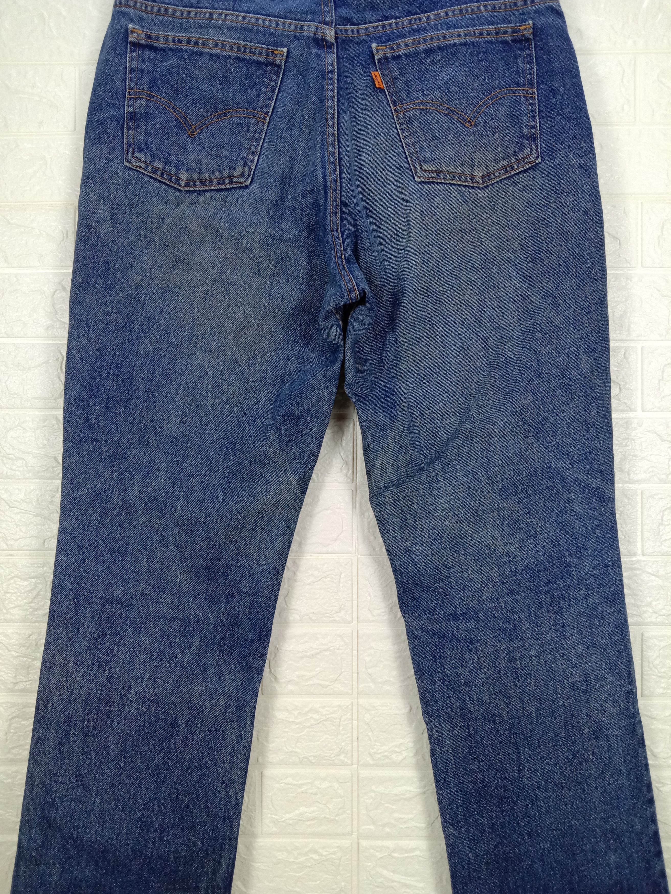 Levi's Vintage Levi's 506 Orange Tab Jeans Faded Blue Denim Size US 34 / EU 50 - 7 Thumbnail