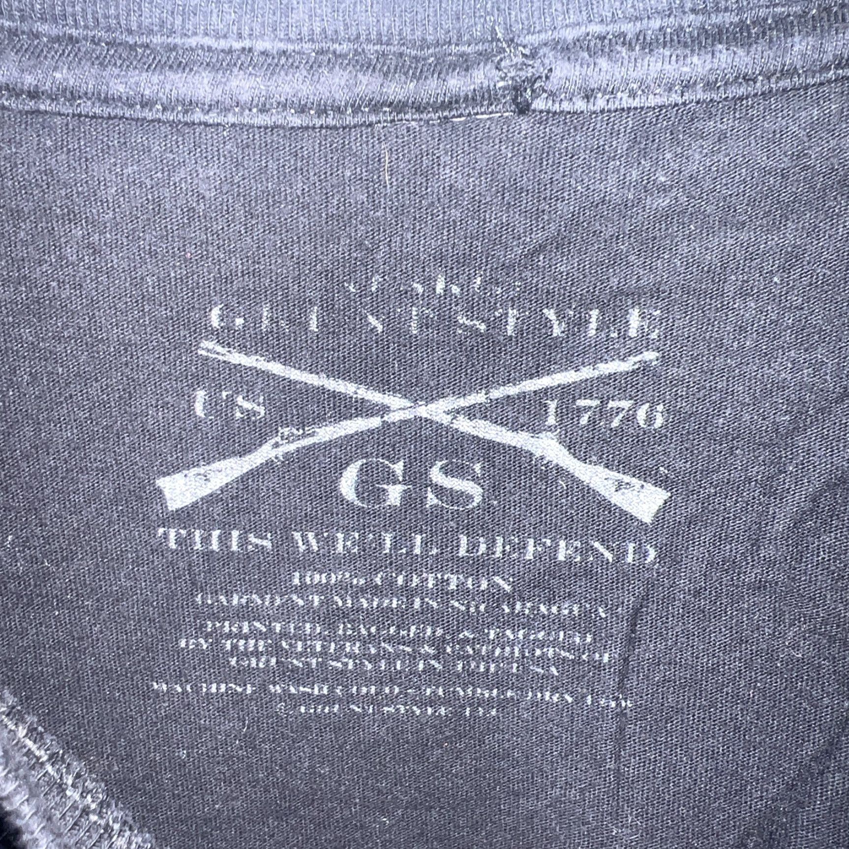 Vintage Grunt Style T-Shirt Mens L Black Midnight Rider Shirt Size US L / EU 52-54 / 3 - 4 Thumbnail