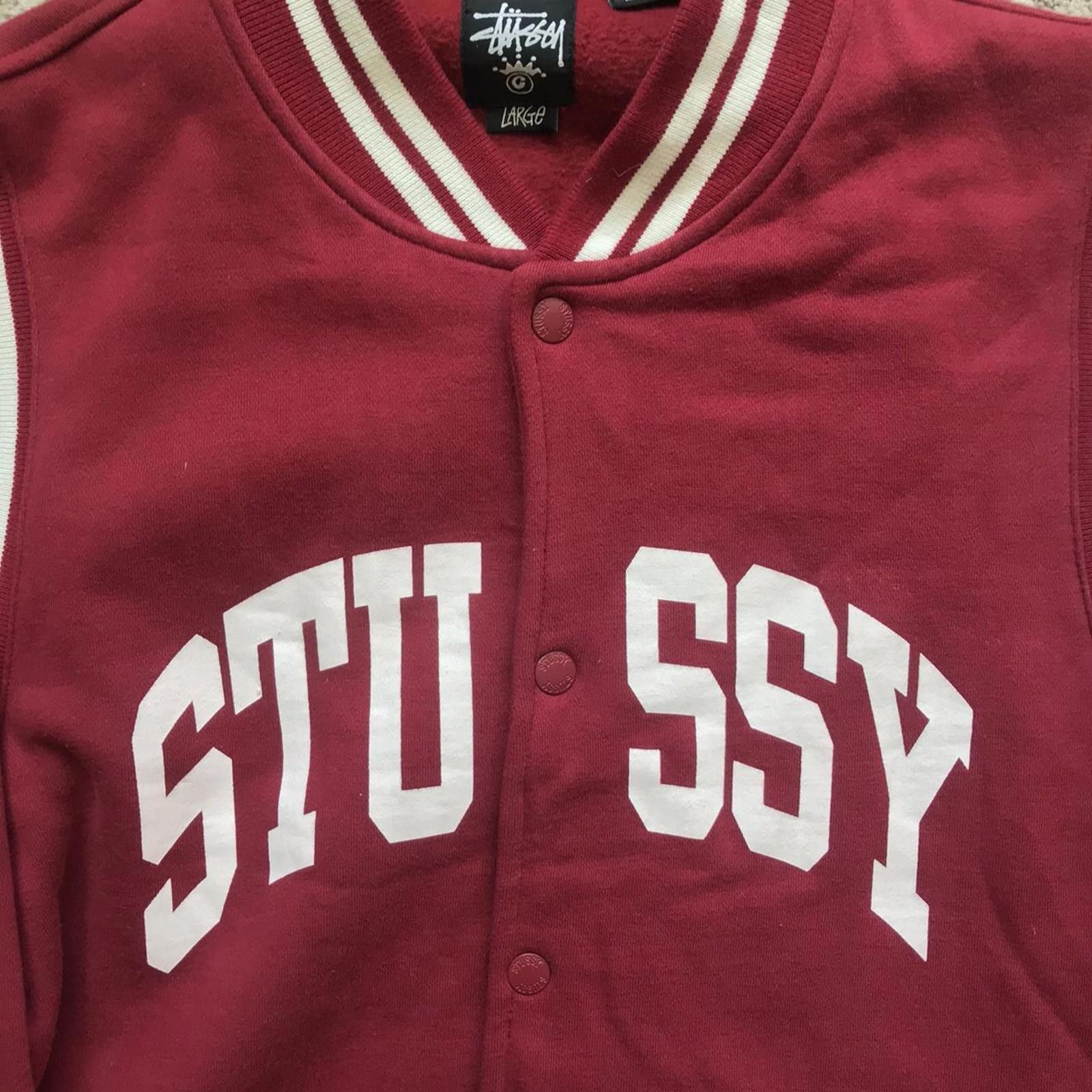 Stussy Vintage Stussy Varsity Bomber Size US L / EU 52-54 / 3 - 2 Thumbnail