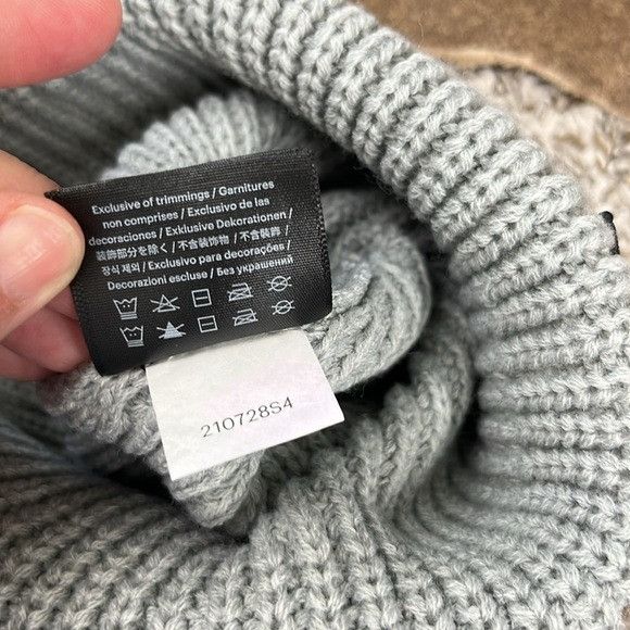 Herschel Supply Co. Herschel Supply Co. Unisex Juneau chunky Knit Beanie in Ligh Size ONE SIZE - 6 Thumbnail