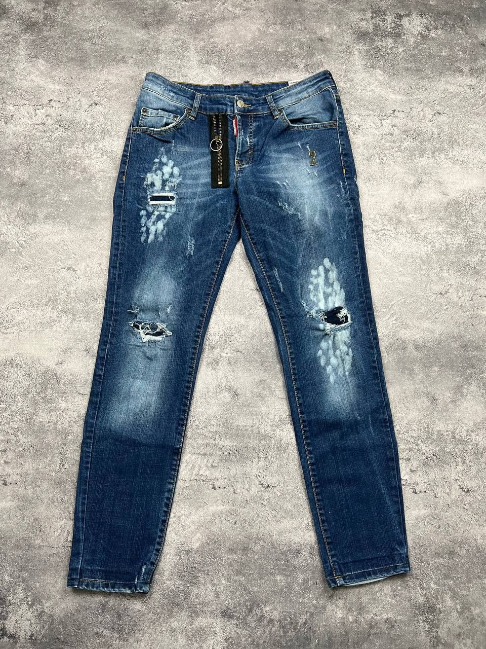 Dsquared2 Dsquared2 Distressed Jeans Luxury Y2K Size US 30 / EU 46 - 3 Thumbnail