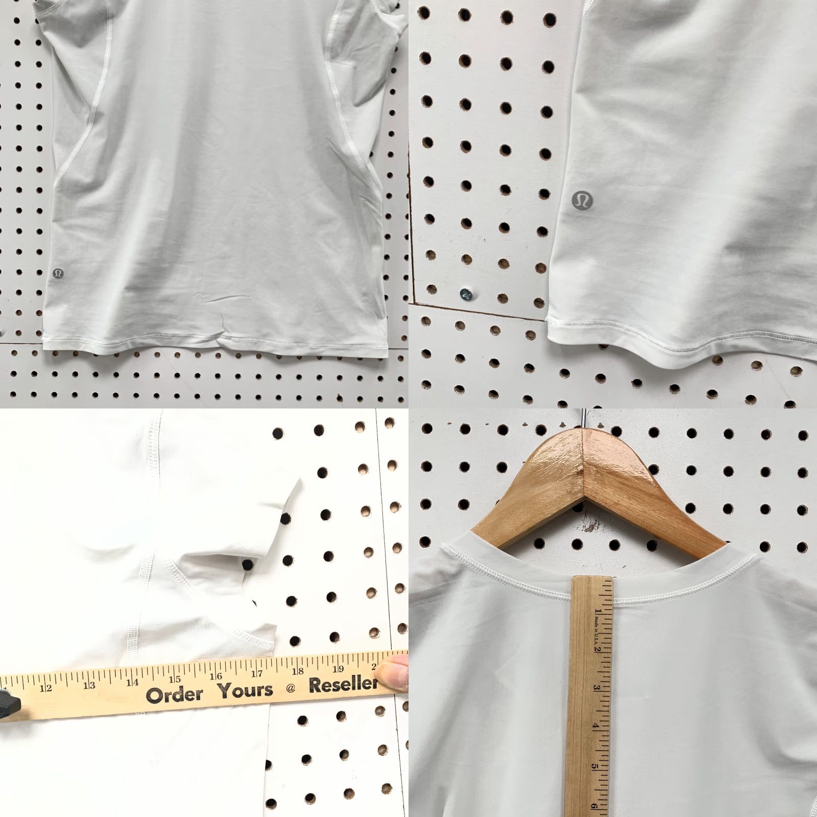 Lululemon VINTAGE Lululemon White Athletic Tank Shirt Sleeveless Womens Size 6 Tank Activewear Womens White 6 Size M / US 6-8 / IT 42-44 - 8 Thumbnail