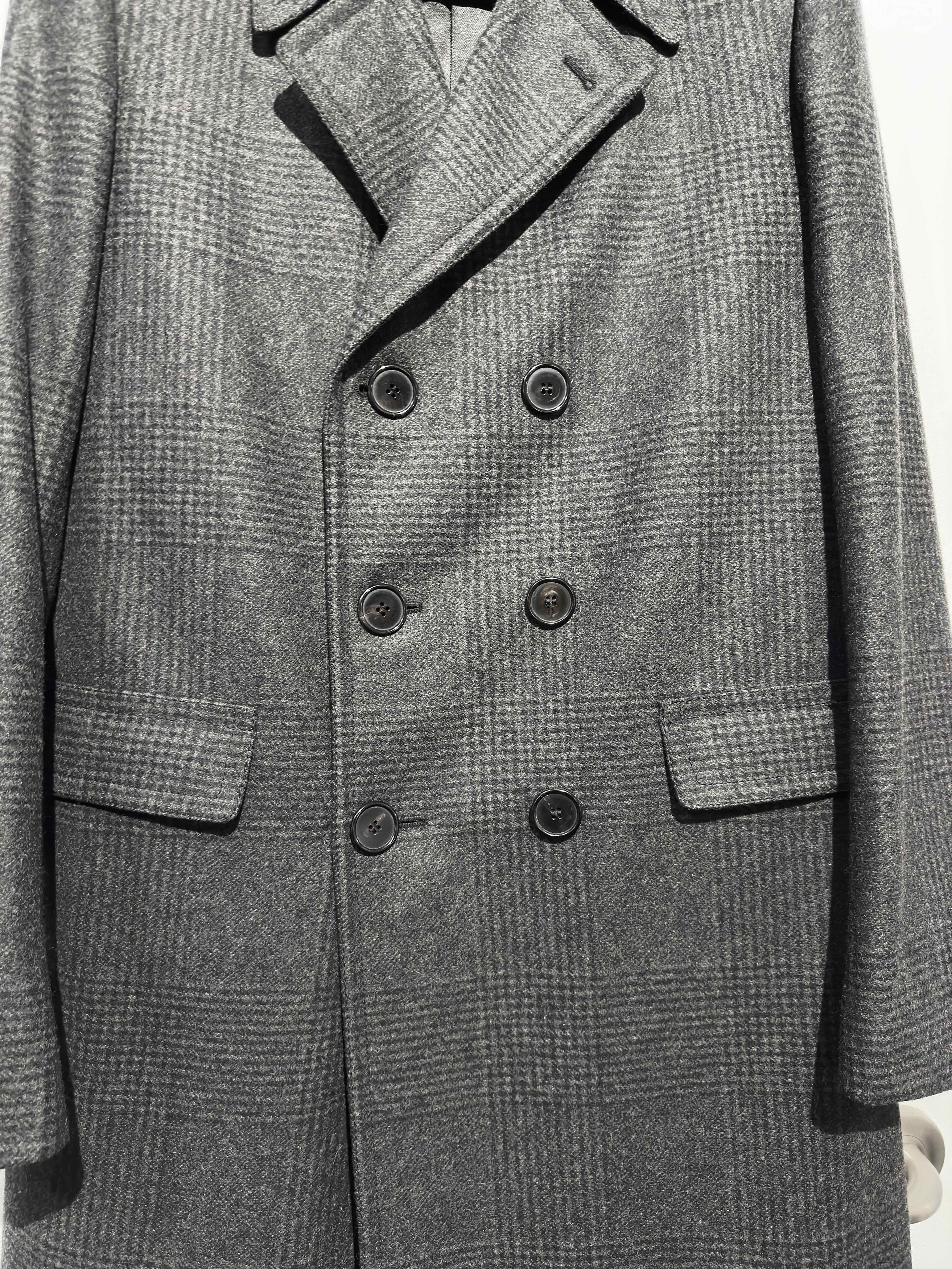 Saint Laurent Paris Saint Laurent FW15 Double-Breasted Wool Tube Coat Size US L / EU 52-54 / 3 - 2 Thumbnail
