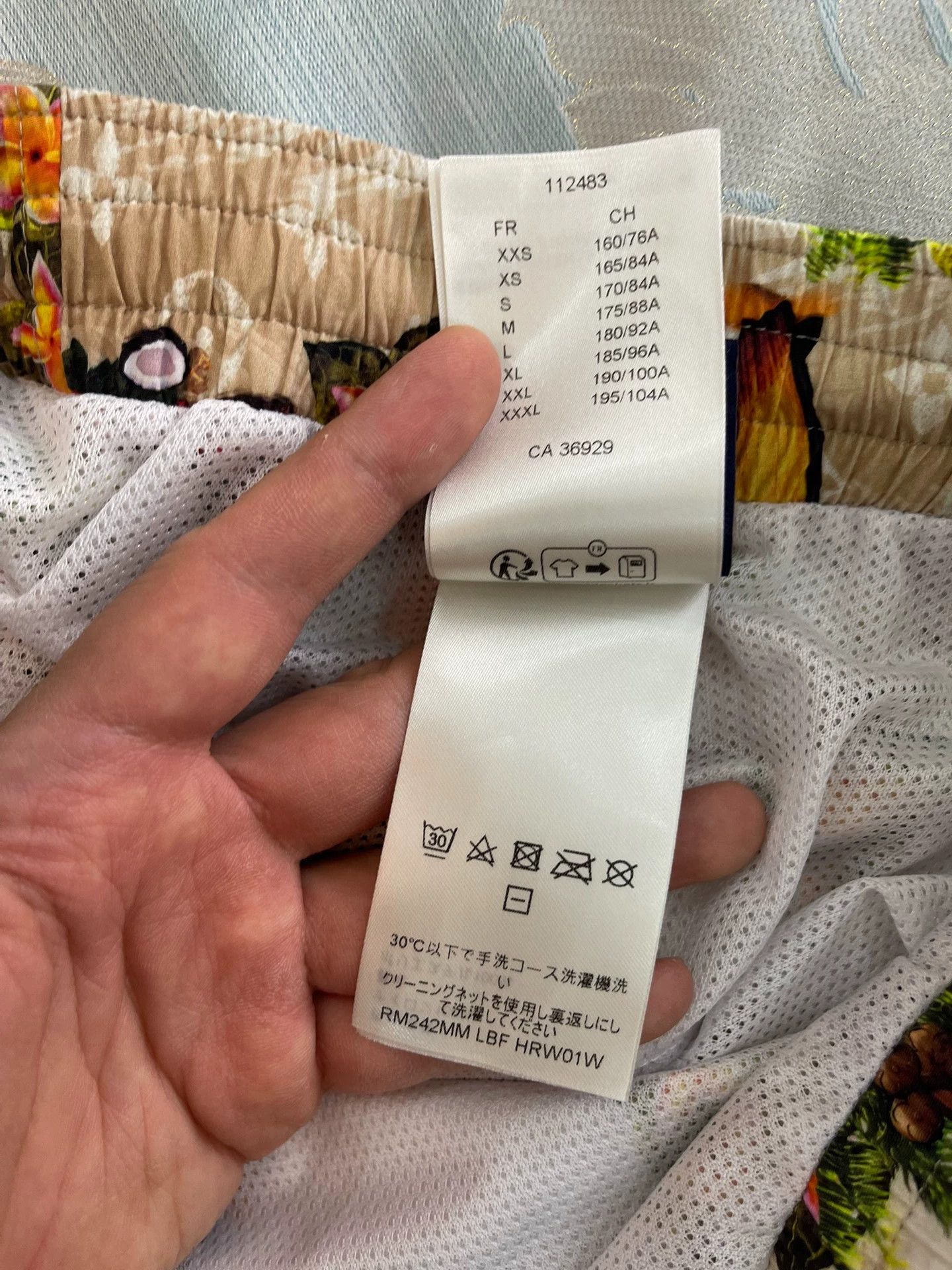 Louis Vuitton LV Full Logo Monogram Tropical M Summer Short Size US 32 / EU 48 - 6 Thumbnail