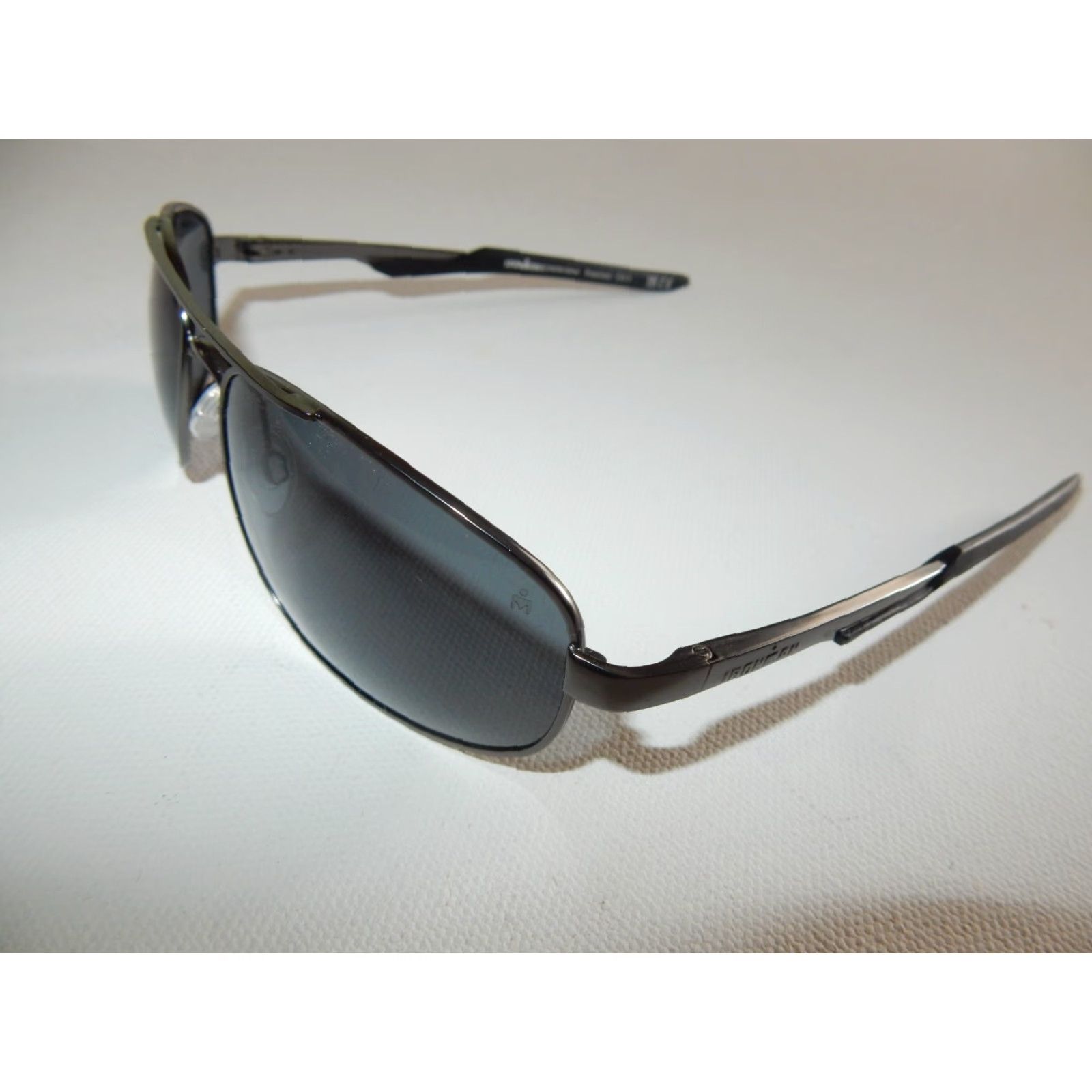 Vintage IRONMAN Polarized Sunglasses Men Silver Small Frame Accessories Size ONE SIZE - 2 Thumbnail