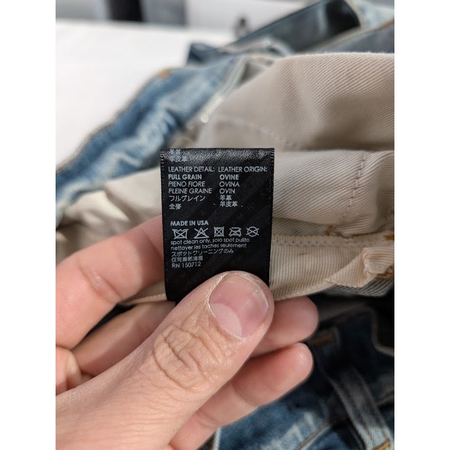 Amiri o1rshd1 Dragon MX1 Jeans in Vintage Indigo Size US 36 / EU 52 - 20 Thumbnail