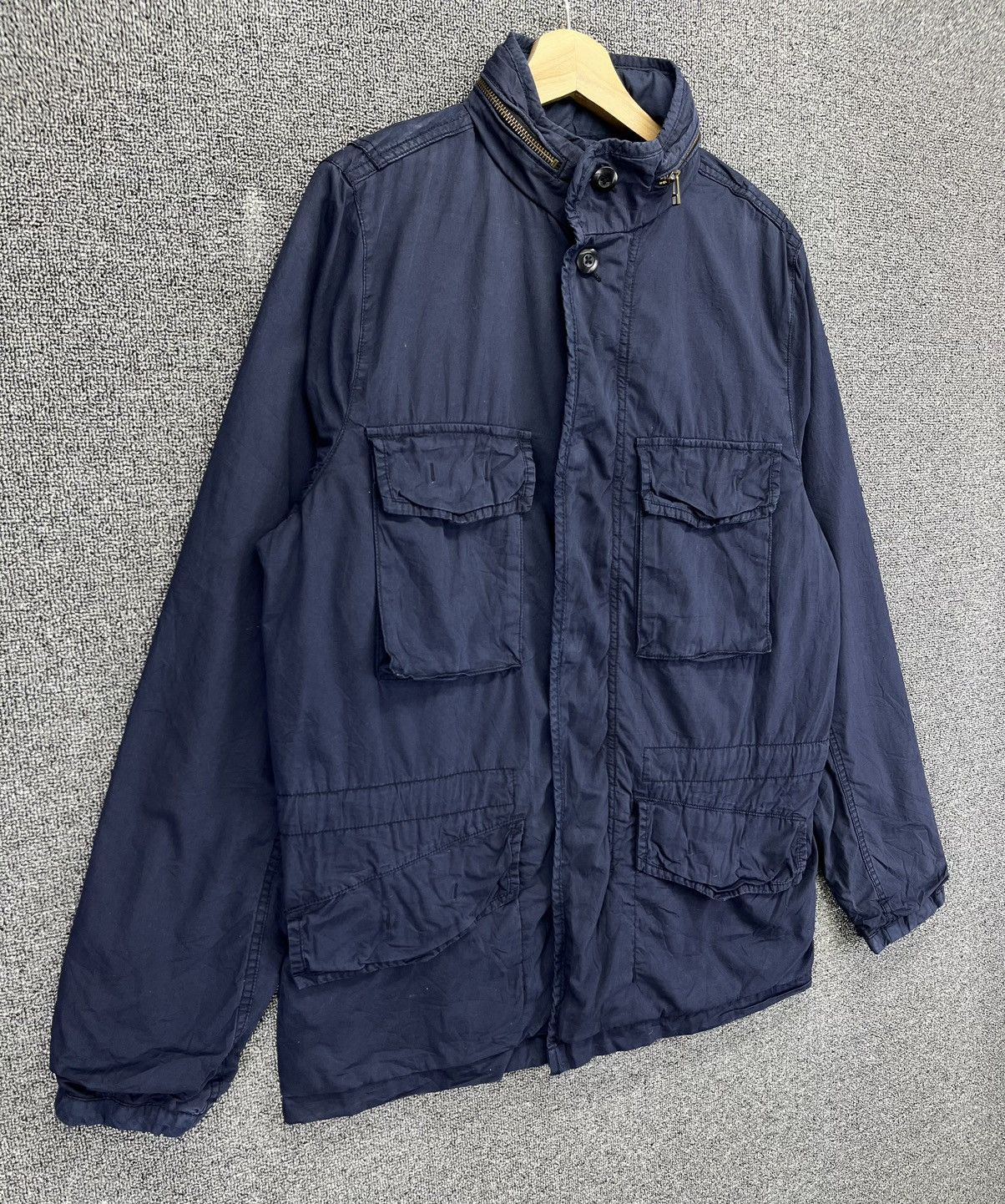 Gap Gap Military Army Zip Up M65 Jacket Size US M / EU 48-50 / 2 - 2 Thumbnail