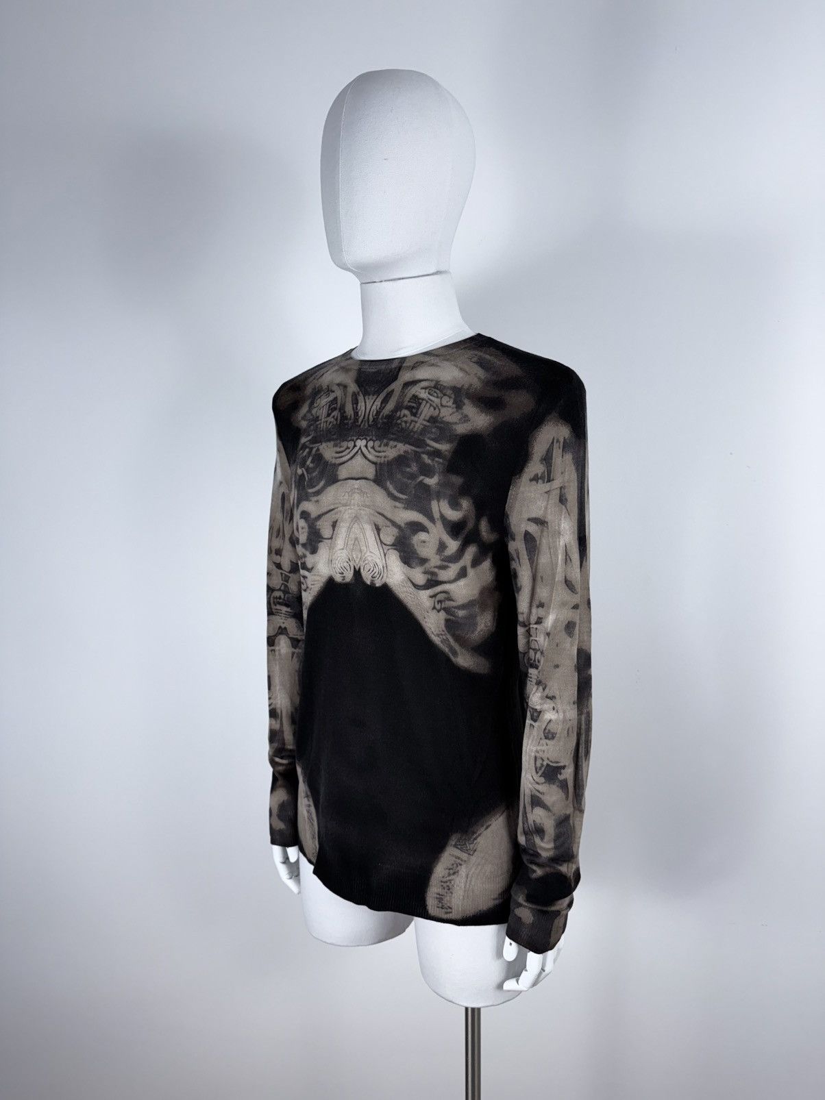Alexander McQueen A/W 2010 Tribal Skeleton Knit Size US M / EU 48-50 / 2 - 9 Thumbnail