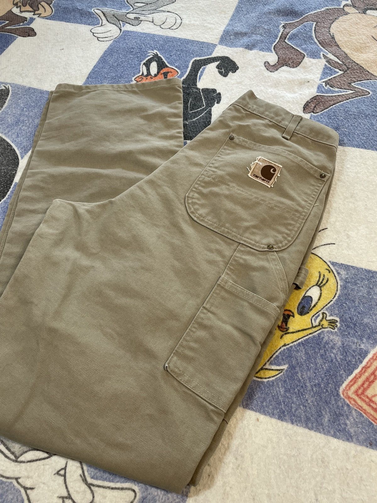 Carhartt Vintage carhartt double knee work pants Size US 33 - 2 Thumbnail