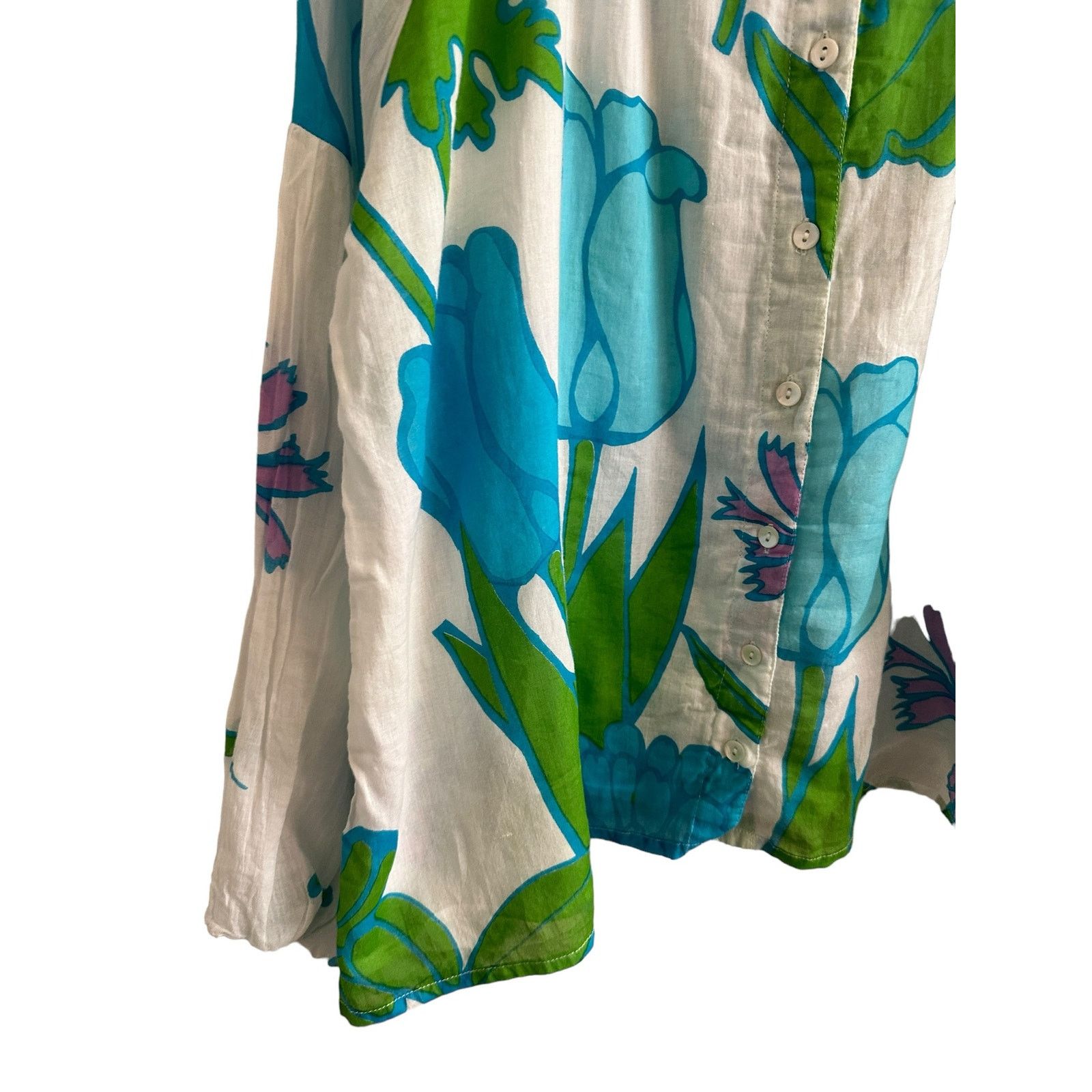 Other Olivia James Floral Long Sleeve V-Neck Button Up Blouse - S Size S / US 4 / IT 40 - 7 Thumbnail