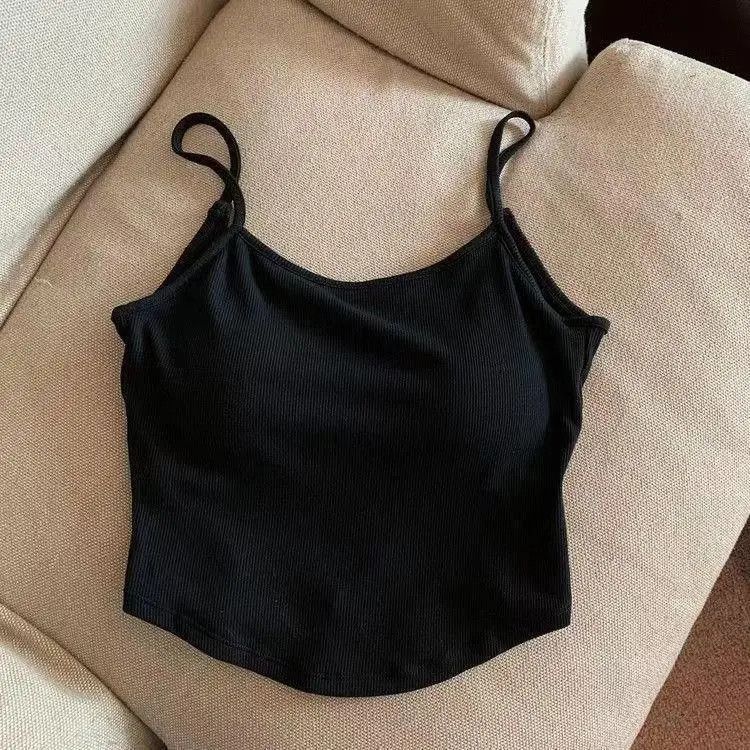 Other Summer New Padded Strap Vest Women's Inner Wear Size ONE SIZE - 1 Thumbnail