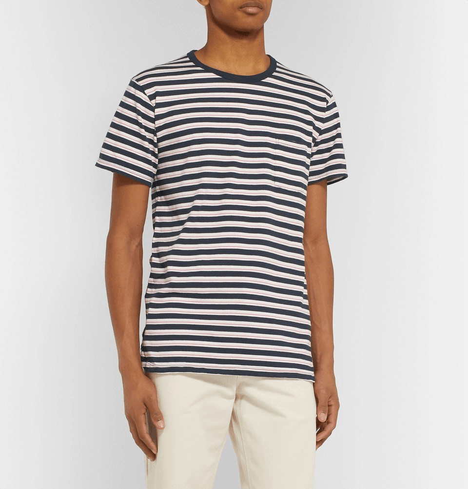 Nonnative Dweller Striped Cotton T-Shirt Size US M / EU 48-50 / 2 - 8 Thumbnail