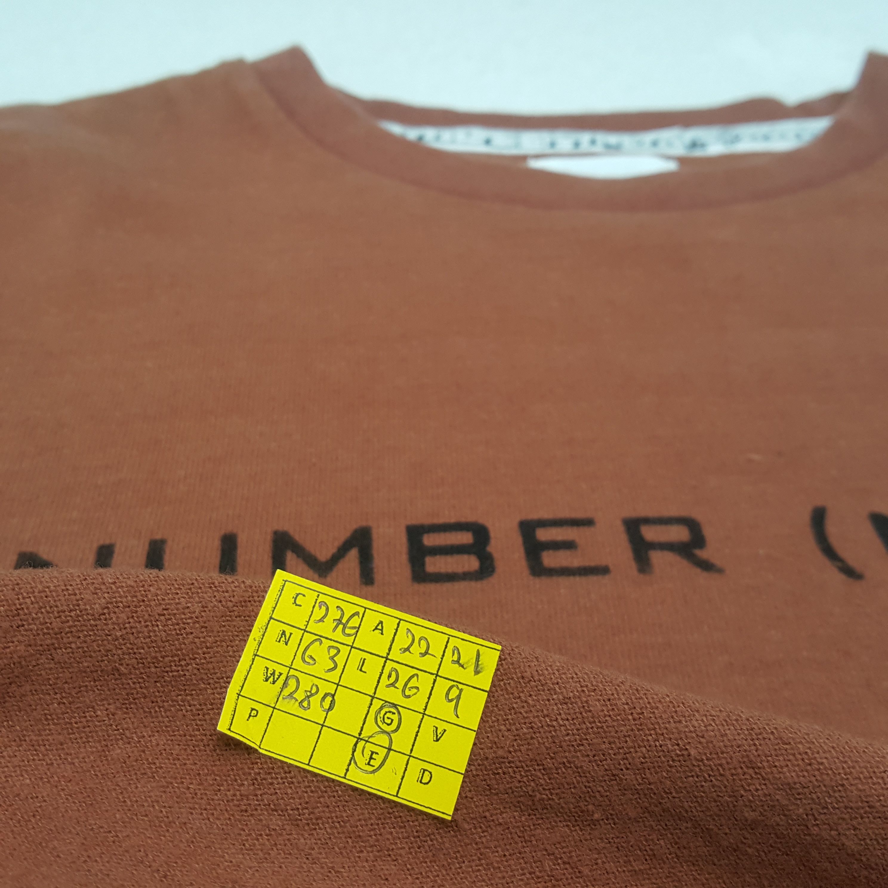 Japanese Brand × Number (N)ine × Vintage Vintage Number Nine Japanese Fashion Brand T-Shirt C276N63 Size US L / EU 52-54 / 3 - 7 Thumbnail