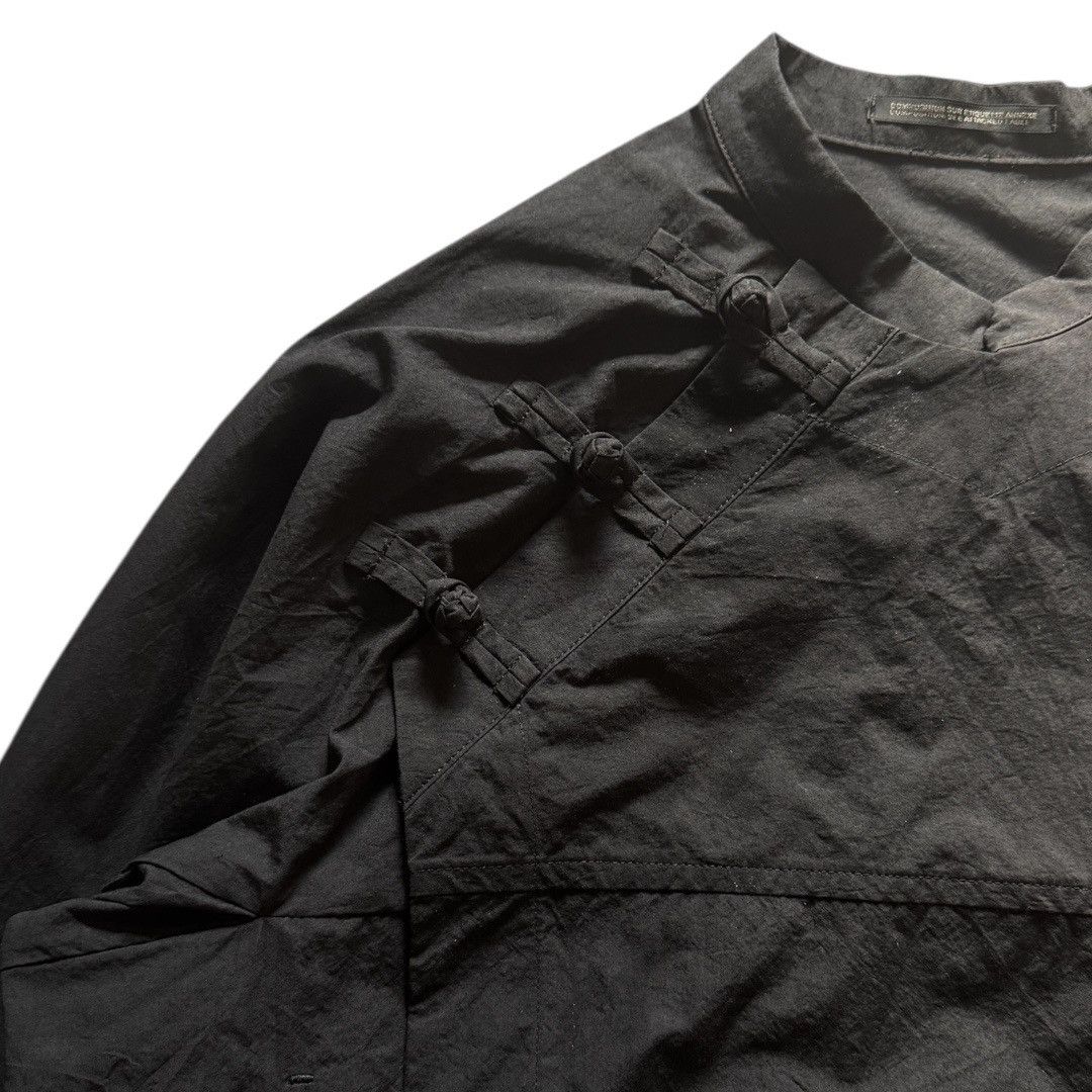 Yohji Yamamoto Yohji Yamamoto Pour Homme Black Jiaoling Shan Collar Jacket Size US L / EU 52-54 / 3 - 3 Thumbnail