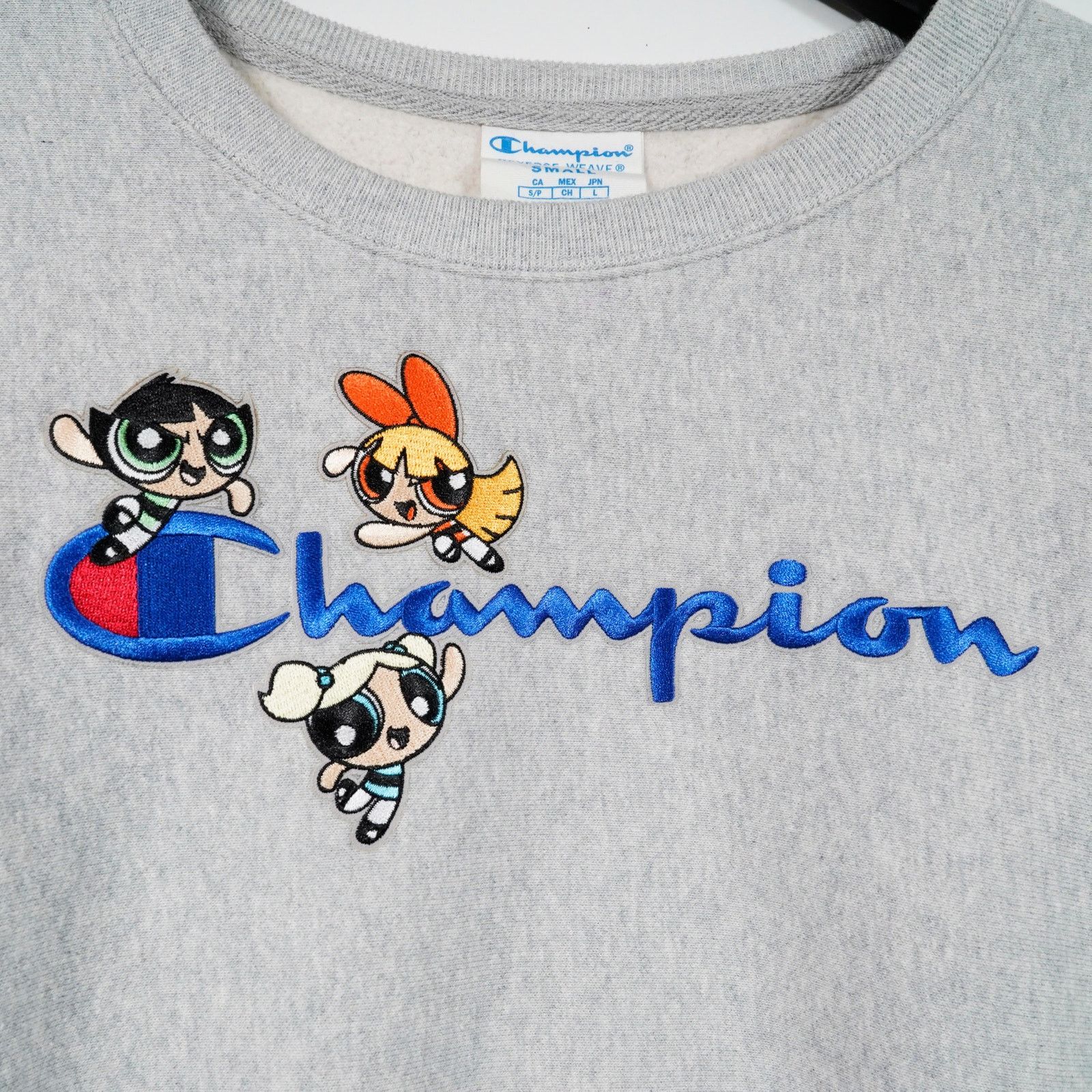 Champion Champion x The Powerpuff Girls Reverse Weave Sweatshirt Gray Size S / US 4 / IT 40 - 4 Thumbnail