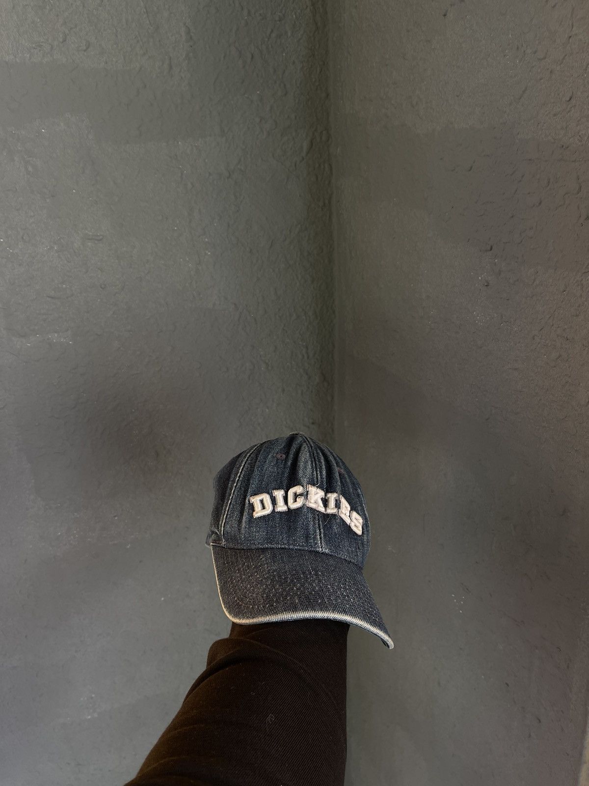 Dickies × Vintage DICKIES VINTAGE 90s BIG LOGO HAT CAP DENIM COTTON Size ONE SIZE - 1 Thumbnail
