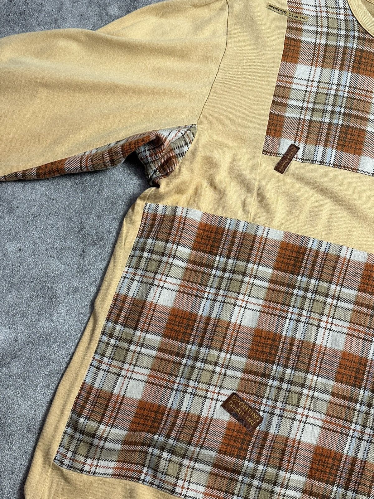 Issey Miyake 90s HAI Sporting Gear by Issey Miyake Patchwork Tee Size US M / EU 48-50 / 2 - 4 Thumbnail