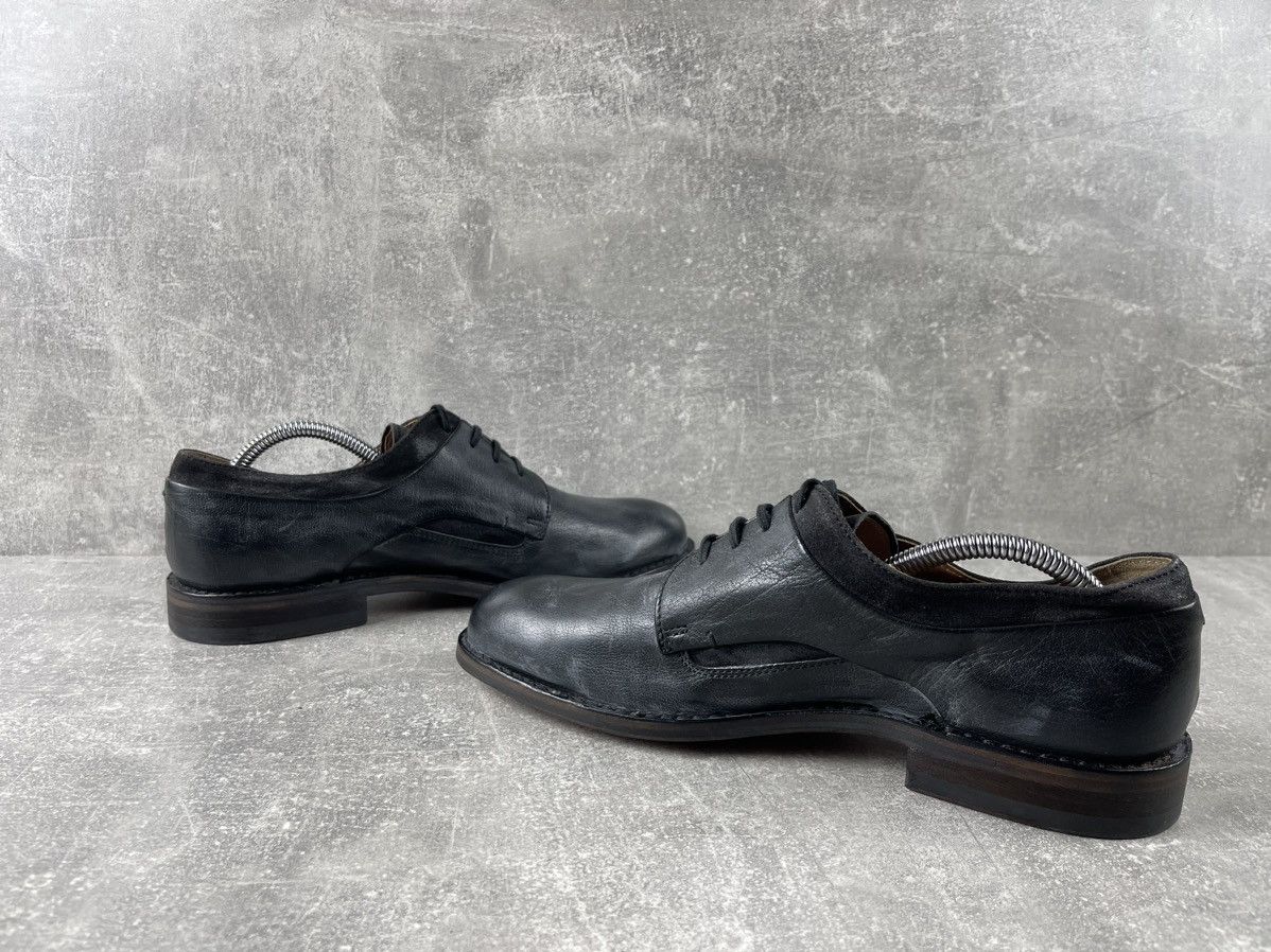 Pantanetti Pantanetti Handcrafted Avant Garde Leather Derby Boots Size US 7 / EU 40 - 5 Thumbnail
