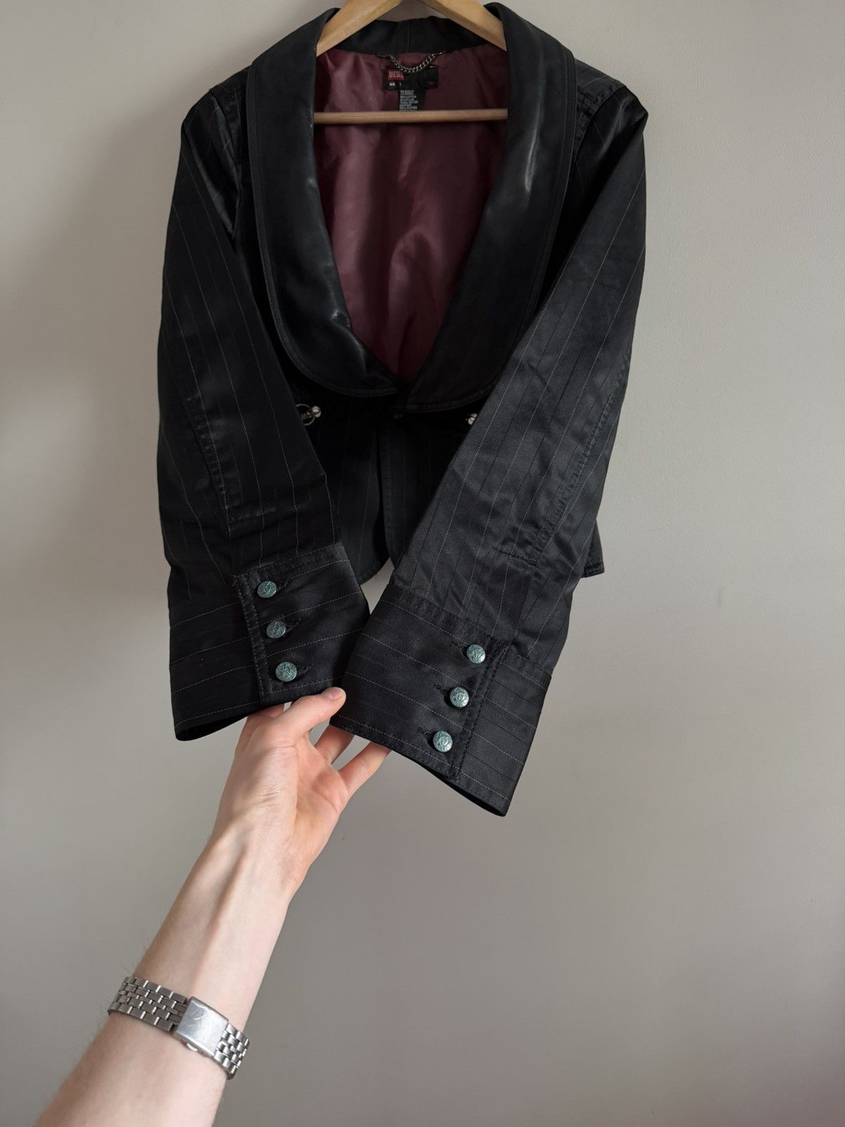 Diesel Diesel Nylon Tailored Jacket Size L / US 10 / IT 46 - 2 Thumbnail