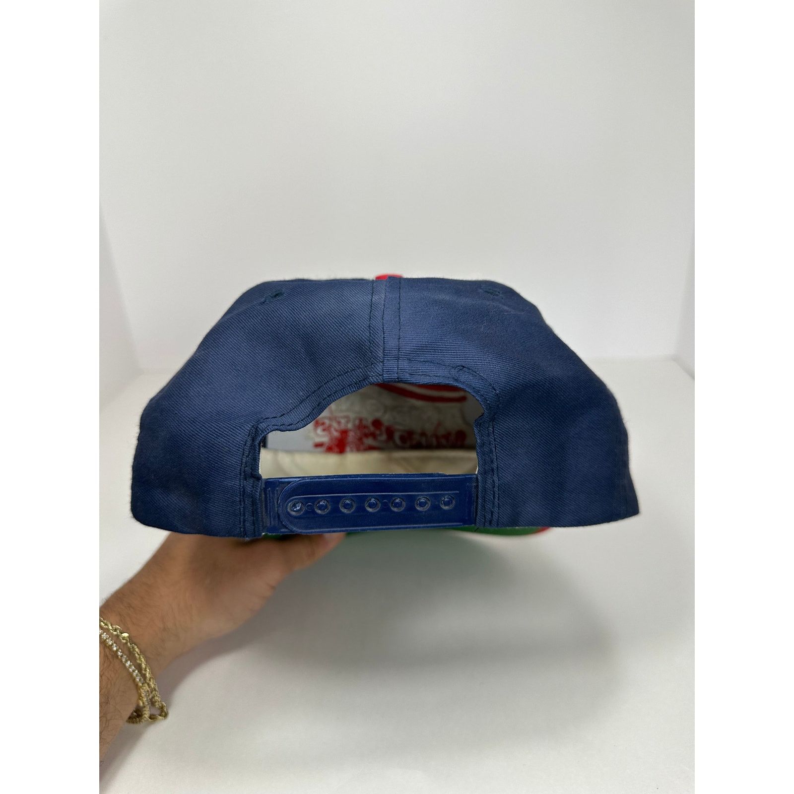 NCAA × Vintage Vintage Arizona Wildcats 1990s Wavy Script Snapback Hat Size ONE SIZE - 7 Thumbnail