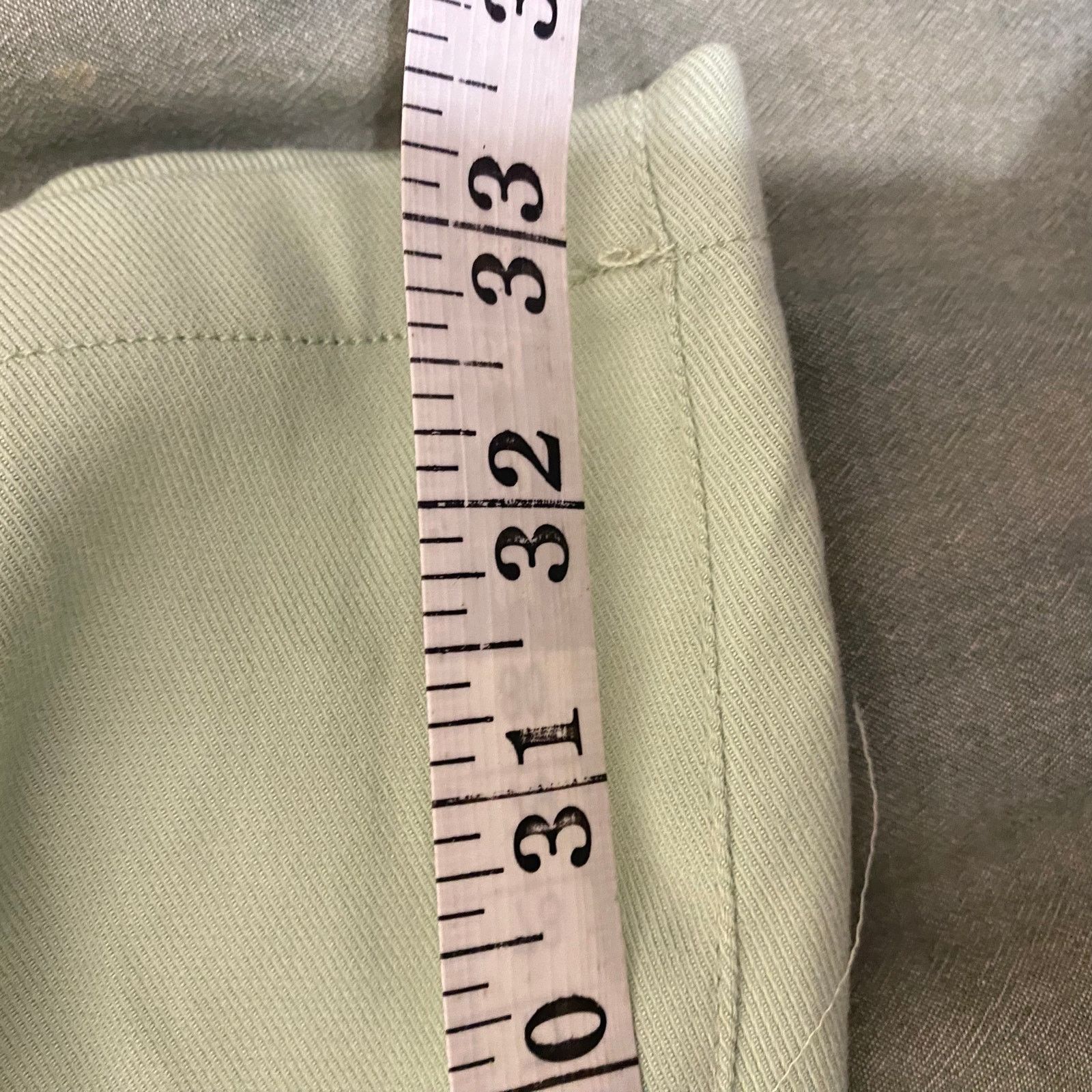 Alice + Olivia Alice + Olivia Joette Cargo Wide Leg Pants Seamoss Green NWT Size 34" / US 12 / IT 48 - 12 Thumbnail