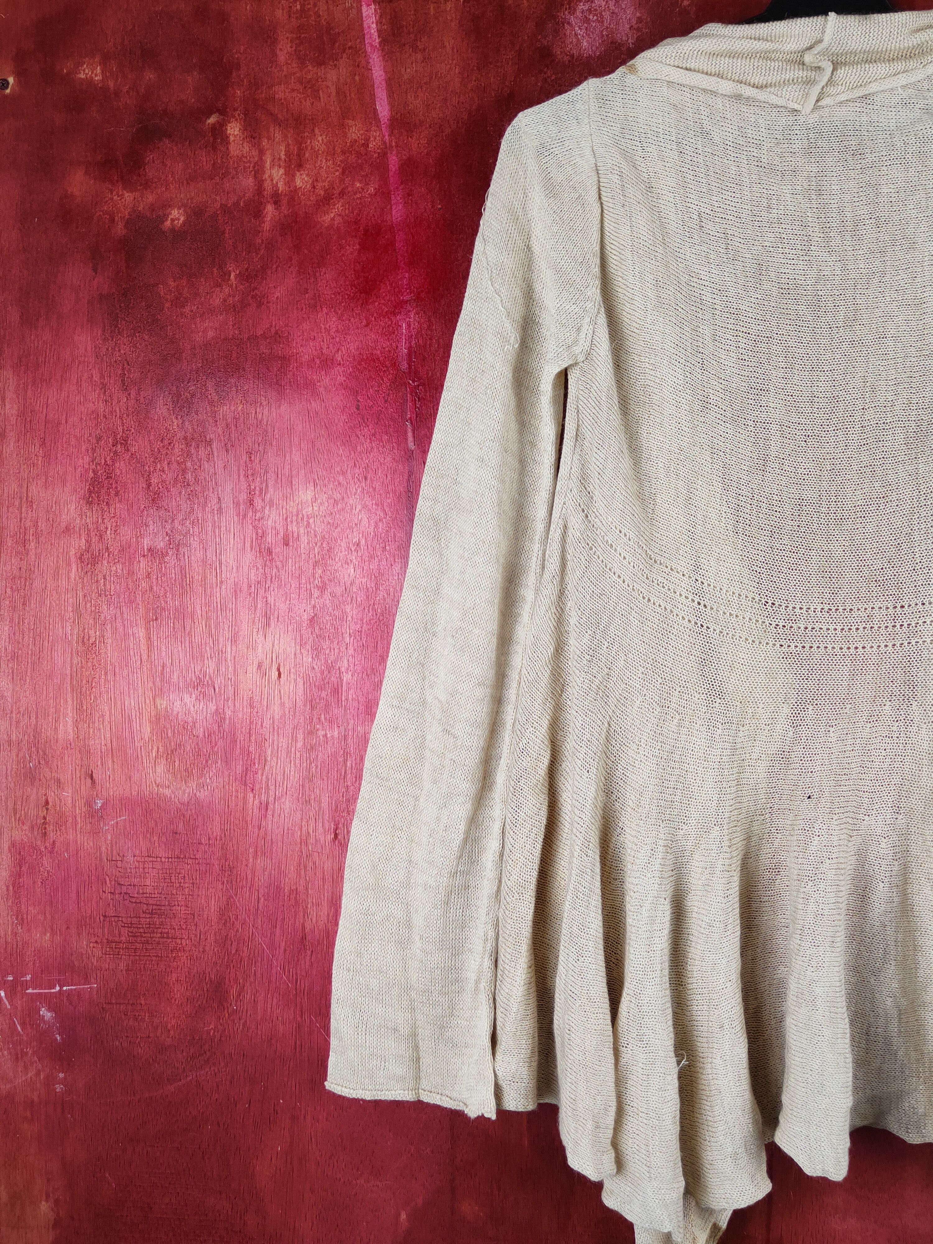 Japanese Brand × Vintage Vingtrois Beige Knitwear Cardigan vintage #S2374 Size S / US 4 / IT 40 - 10 Thumbnail