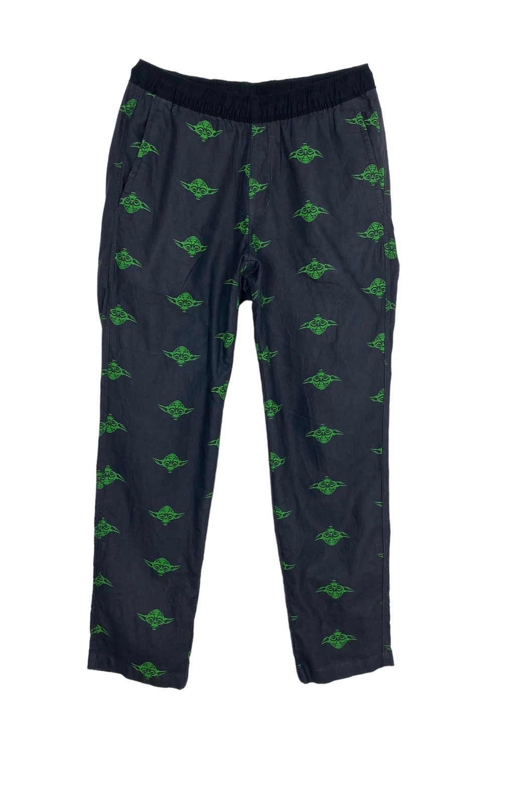 Star Wars Rare‼️ Uniqlo Star Wars Yoda Full Print Sweatpants Size US 30 / EU 46 - 1 Thumbnail