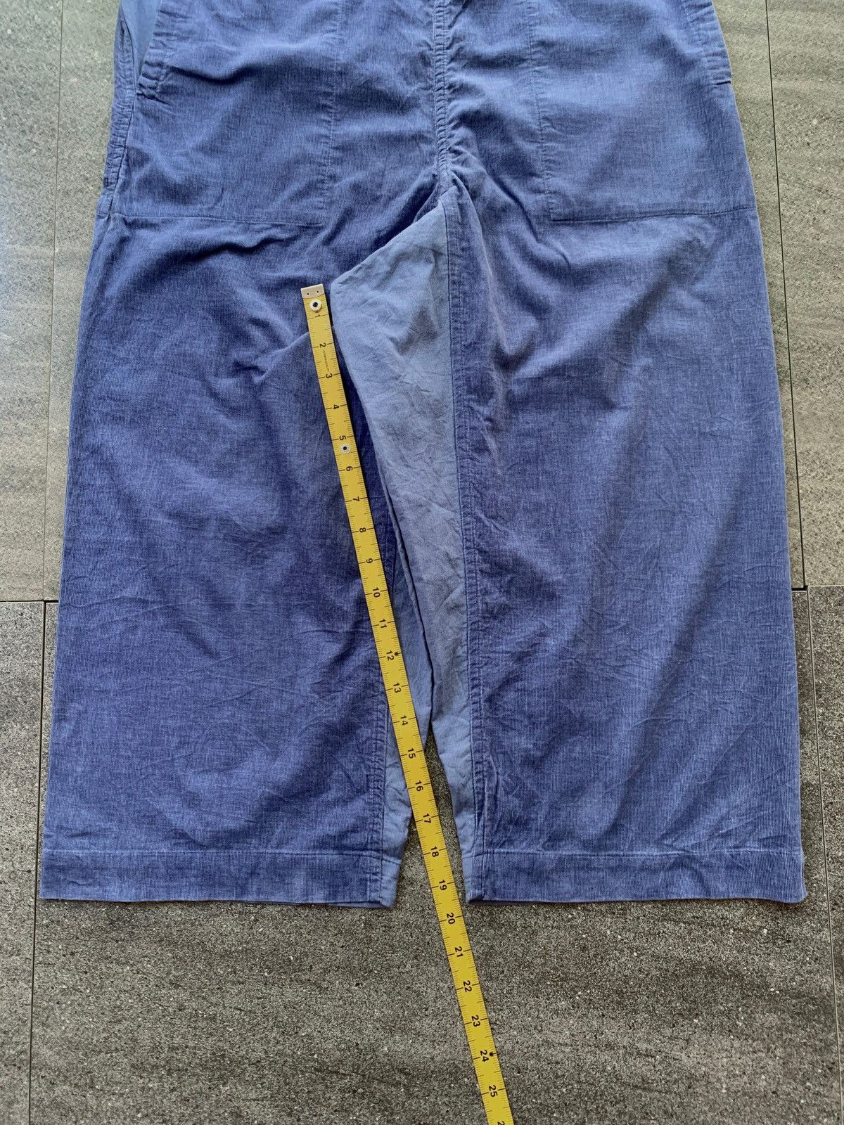 Issey Miyake FREE TAX! Two Tone Corduroy Wideleg Cropped Pants Size US 32 / EU 48 - 15 Thumbnail