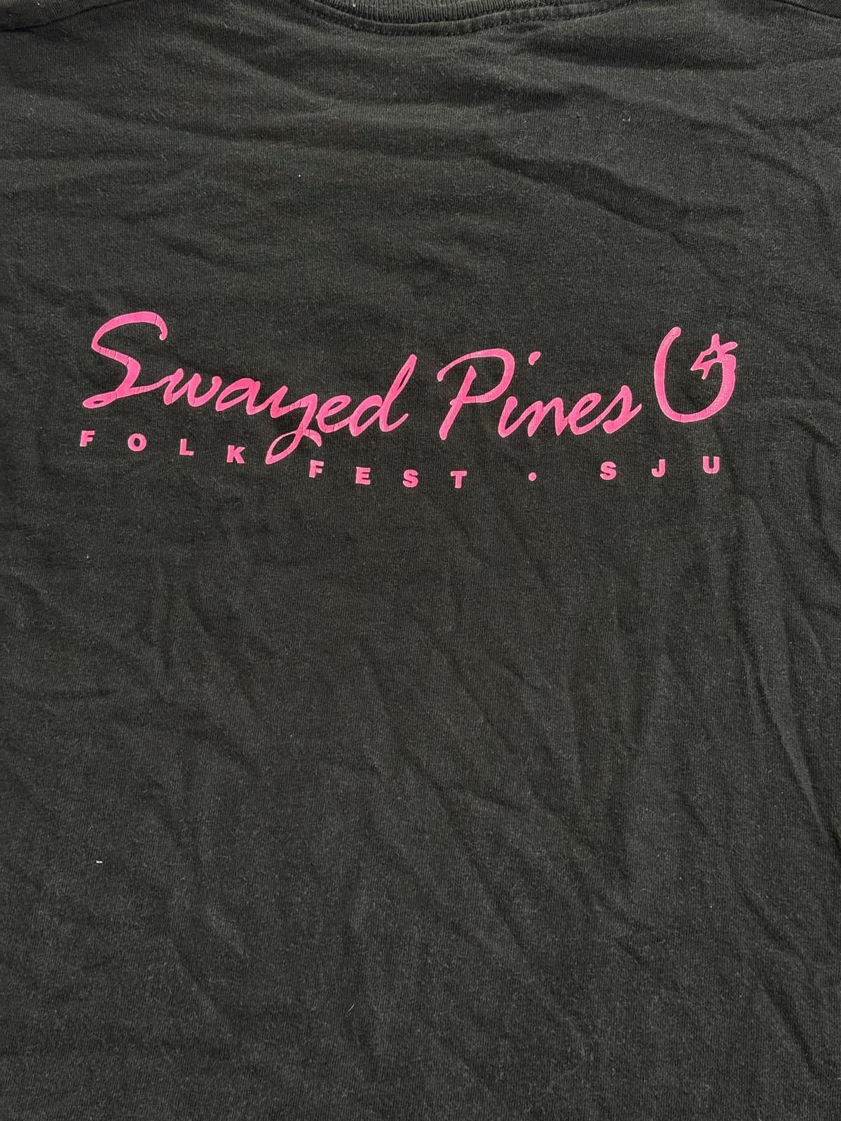 Fruit Of The Loom Vintage Folk Festival T-shirt Swayed Pines Folk Fest SJU XL Size US XL / EU 56 / 4 - 5 Thumbnail