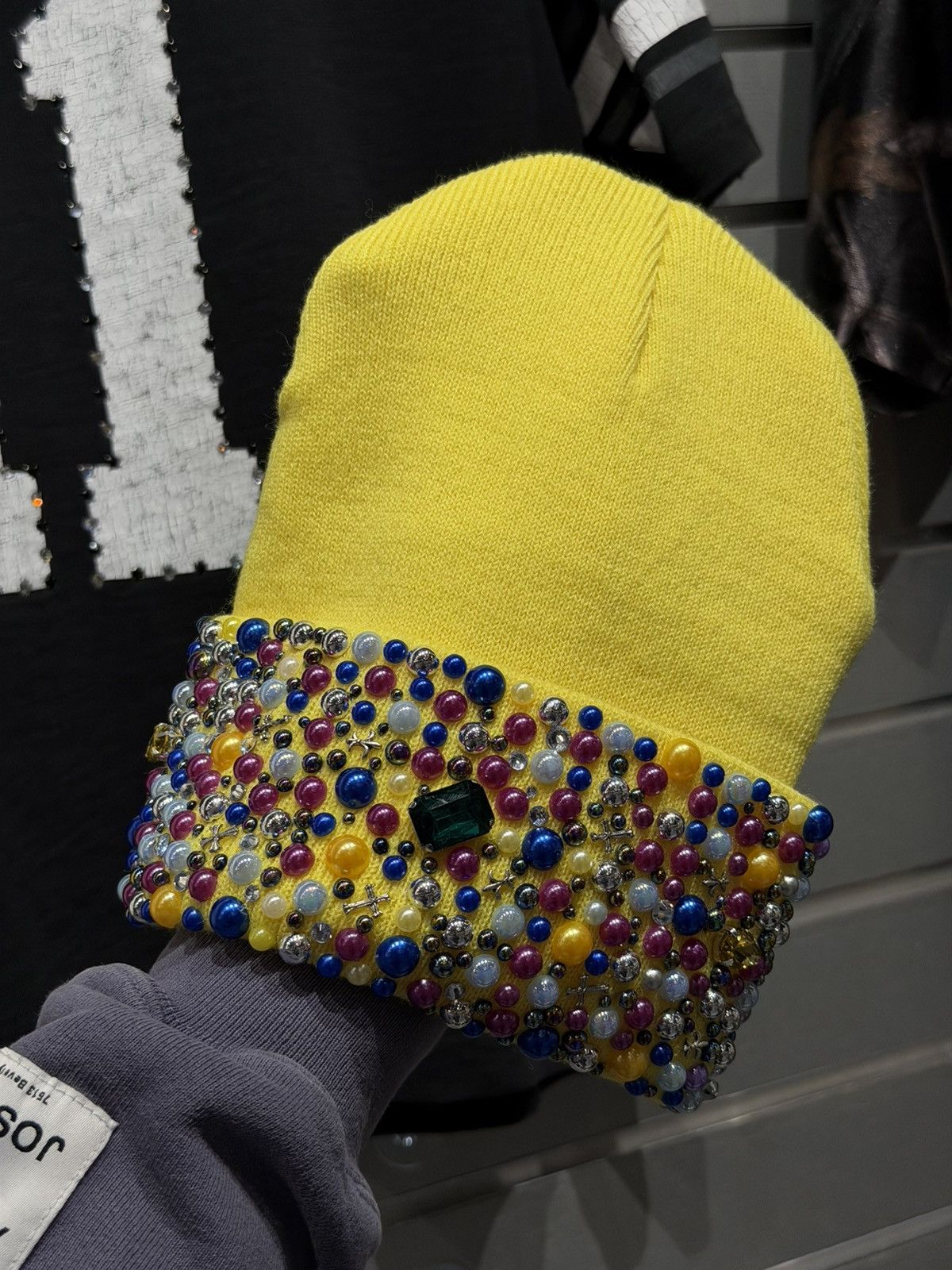 Other PAPE Stone Beanie Crystal Brand New Size ONE SIZE - 3 Thumbnail