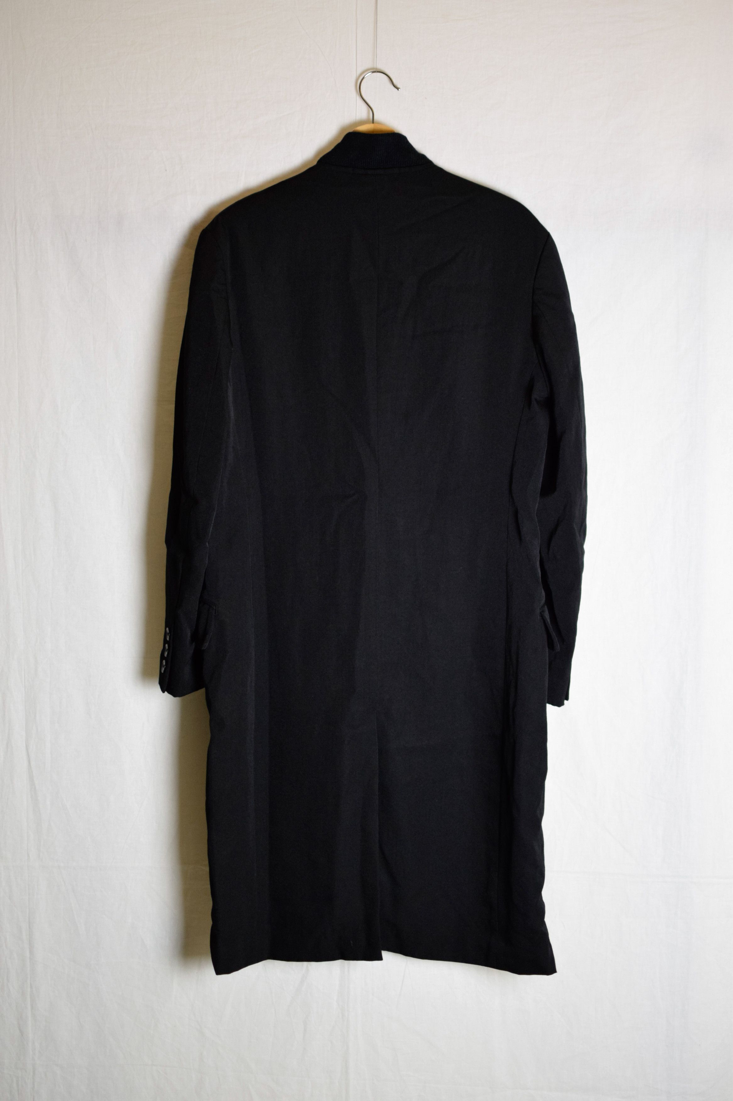 Yohji Yamamoto YYPH AW07 Knit-Collar Coat - HX-J24-102 Size US L / EU 52-54 / 3 - 3 Thumbnail