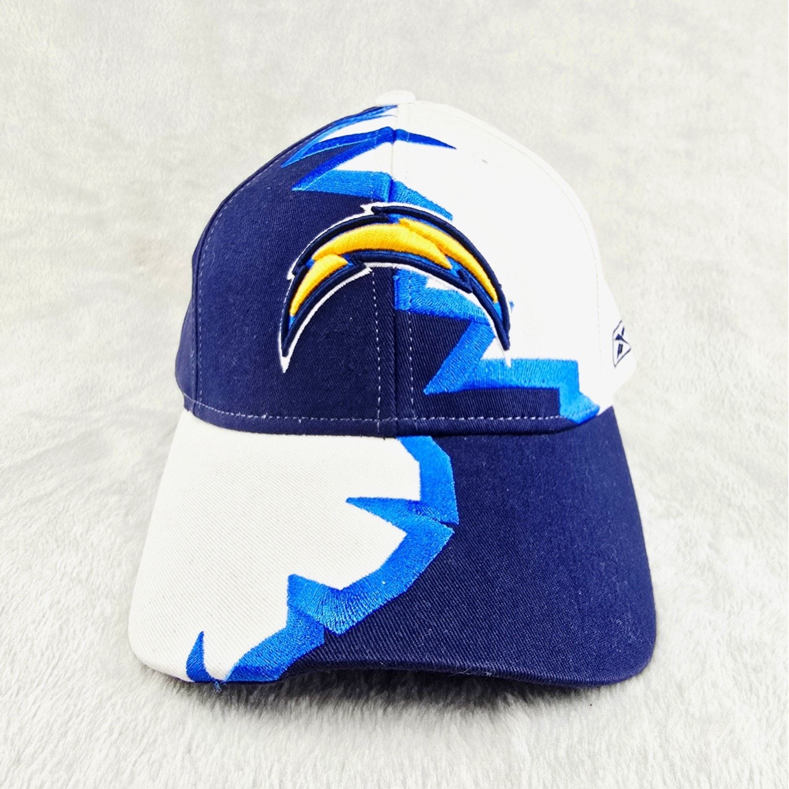 Reebok Vintage San Diego Chargers Reebok Hat Sharktooth Jagged Edge Size ONE SIZE - 1 Thumbnail