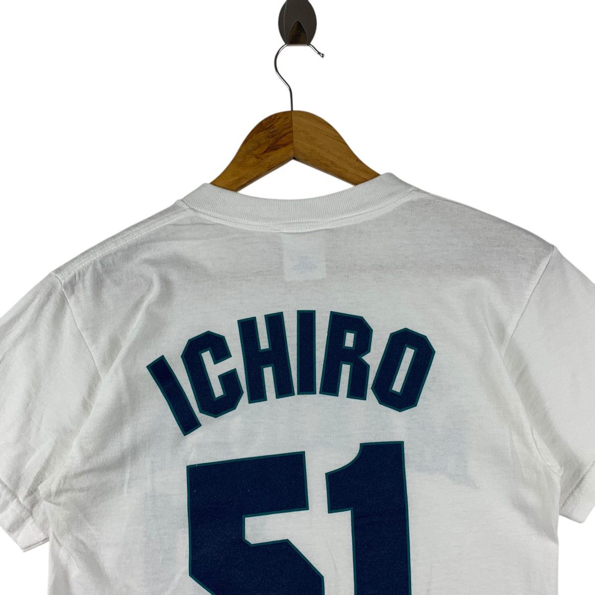 NBA × Vintage Vintage 90s SEATTLE MARINERS Ichiro printed tee Size US S / EU 44-46 / 1 - 9 Thumbnail