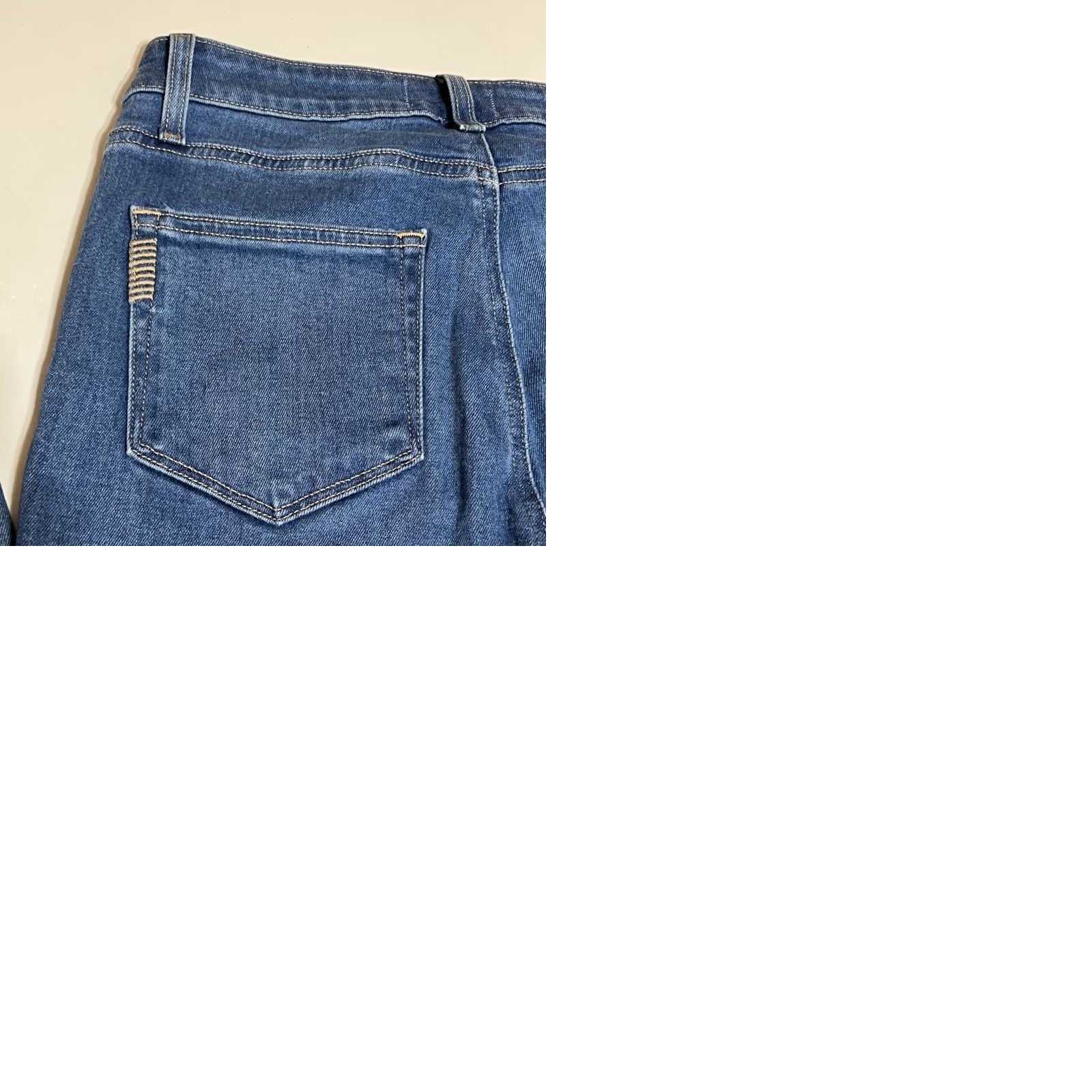 Paige Paige Jeans Womens 28x31 Blue High Rise Flared Denim Med Wash Boho Canyon Bell Size 28" / US 6 / IT 42 - 9 Thumbnail