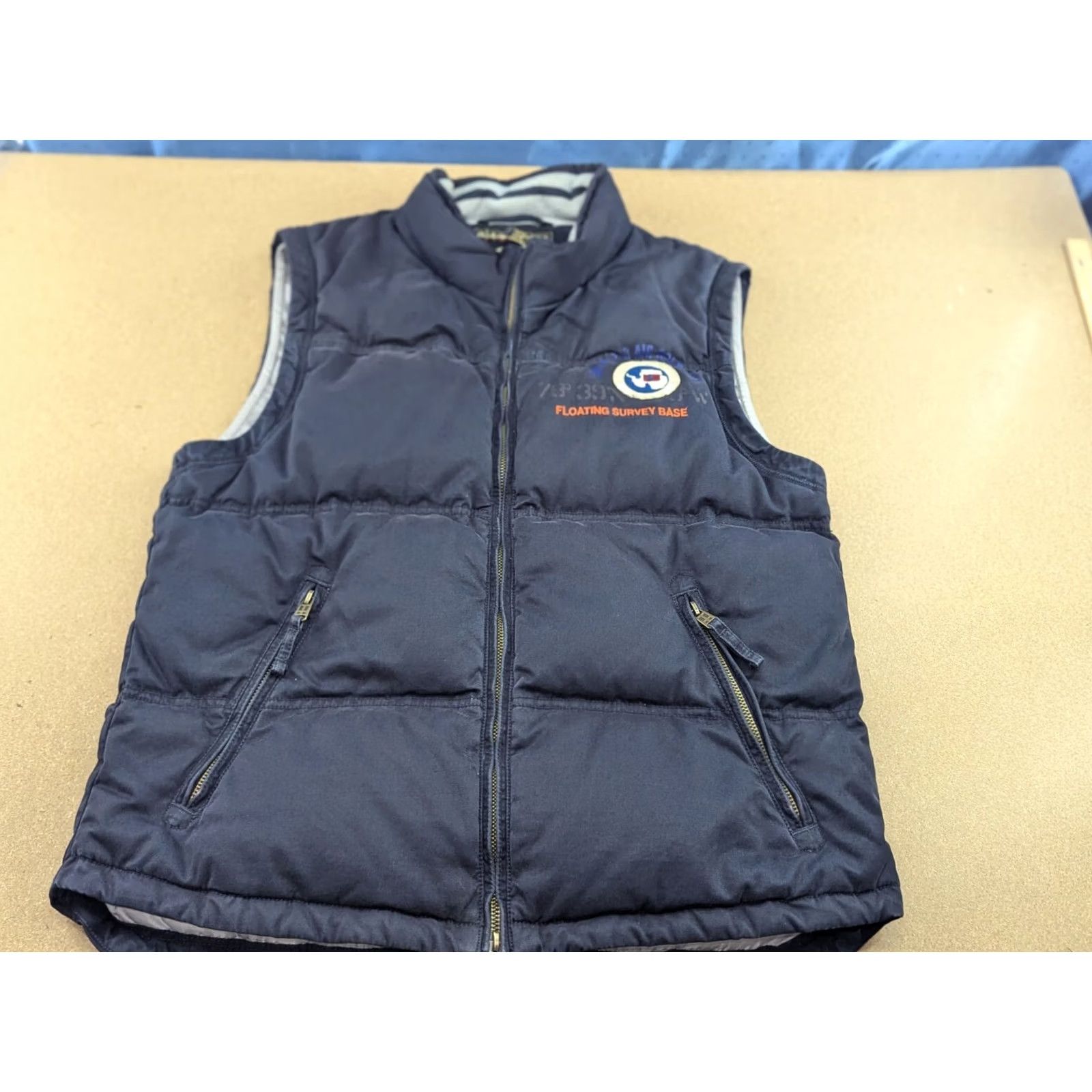 Napapijri Napapijri Vest Mens Size L Blue Duck Down Full Zip Puffer Jacket Large Casual Clothing Gilet Size US L / EU 52-54 / 3 - 2 Thumbnail