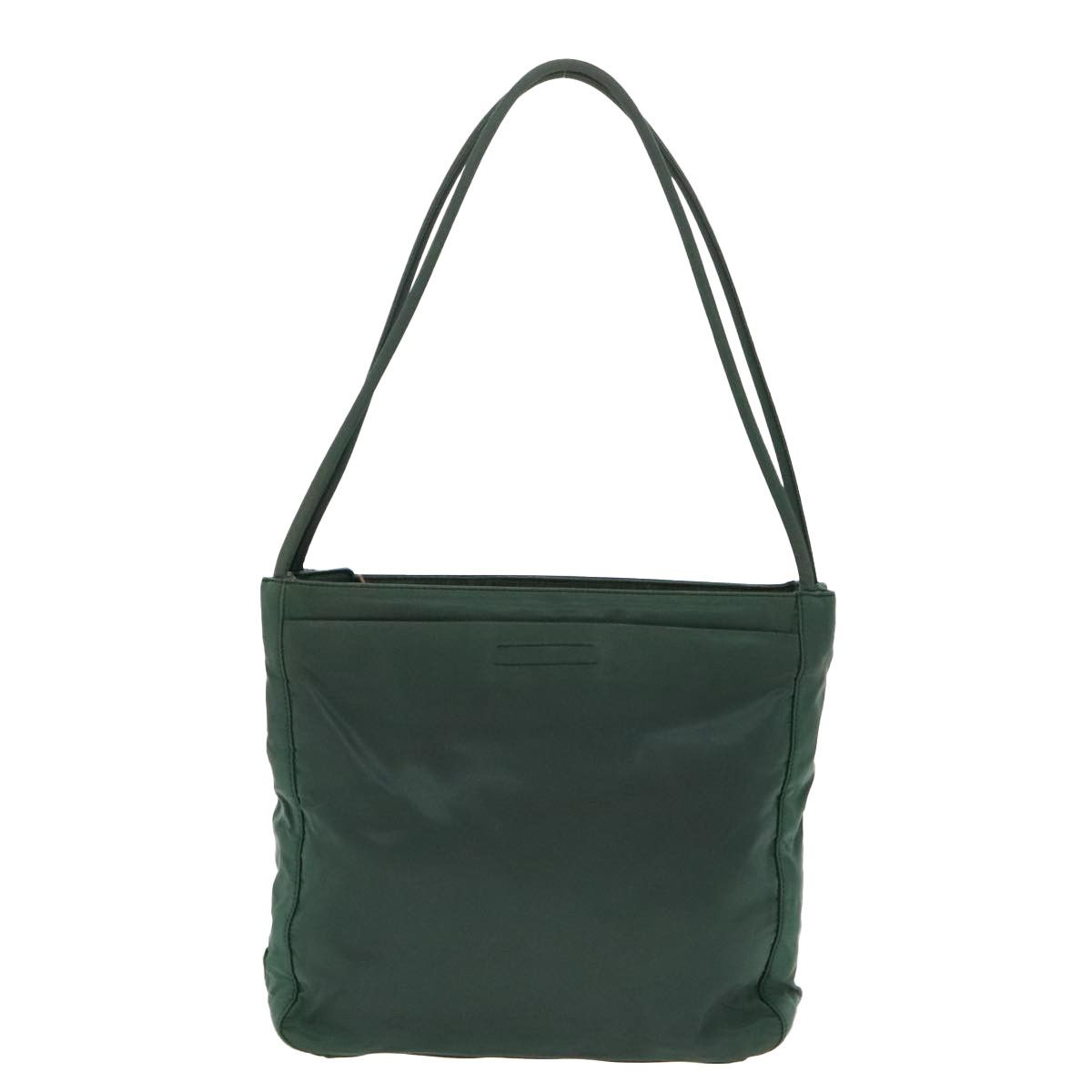 Prada Tessuto Green Synthetic Tote Bag (Pre-Owned) Size ONE SIZE - 1 Thumbnail