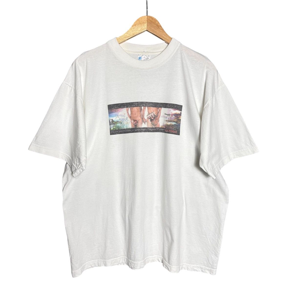 Vintage Vintage 90s Maximal Magazine T-Shirt Size US XL / EU 56 / 4 - 2 Thumbnail