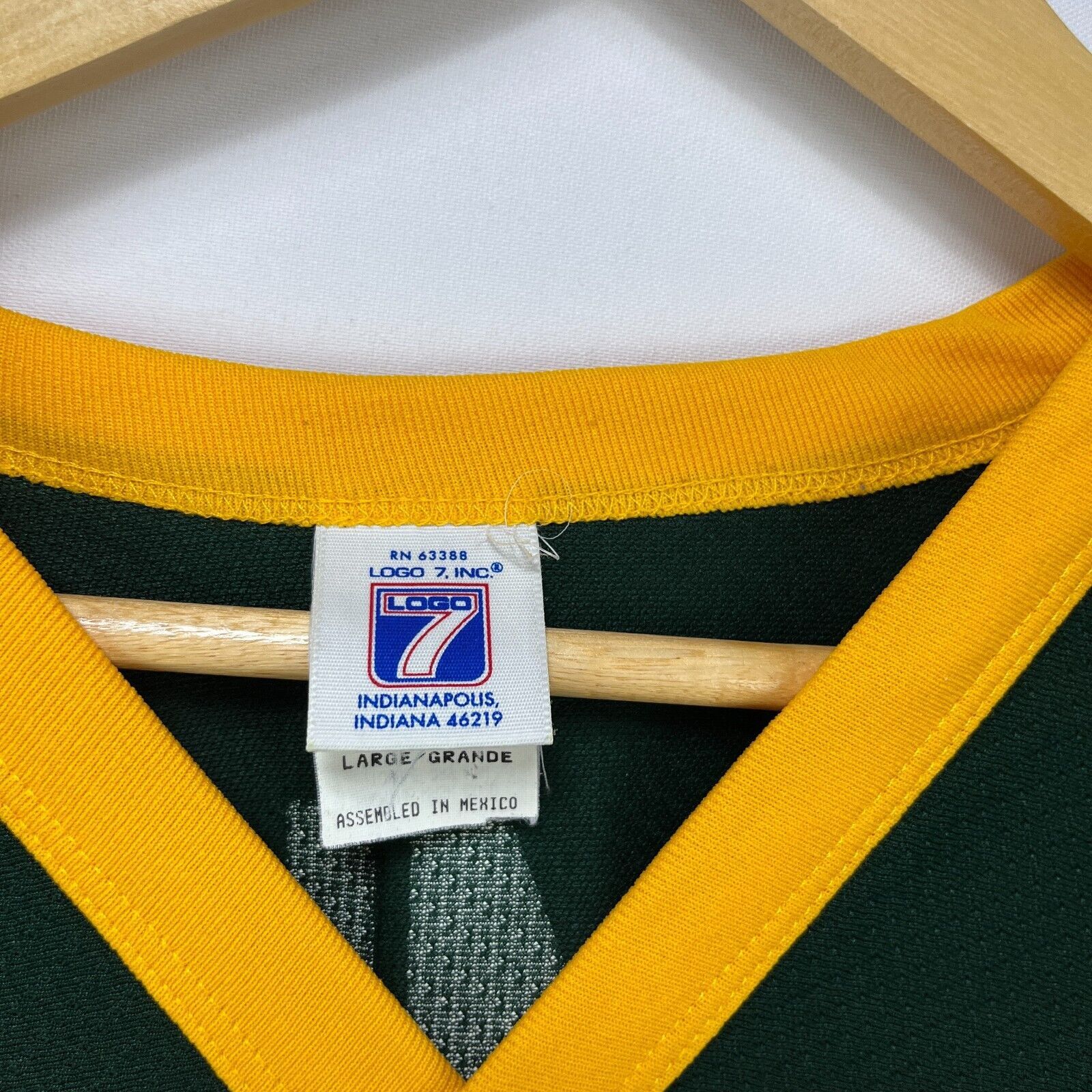 Vintage Vintage 90s Green Bay Packers Logo 7 Chmura #89 Jersey Large Size US L / EU 52-54 / 3 - 7 Thumbnail