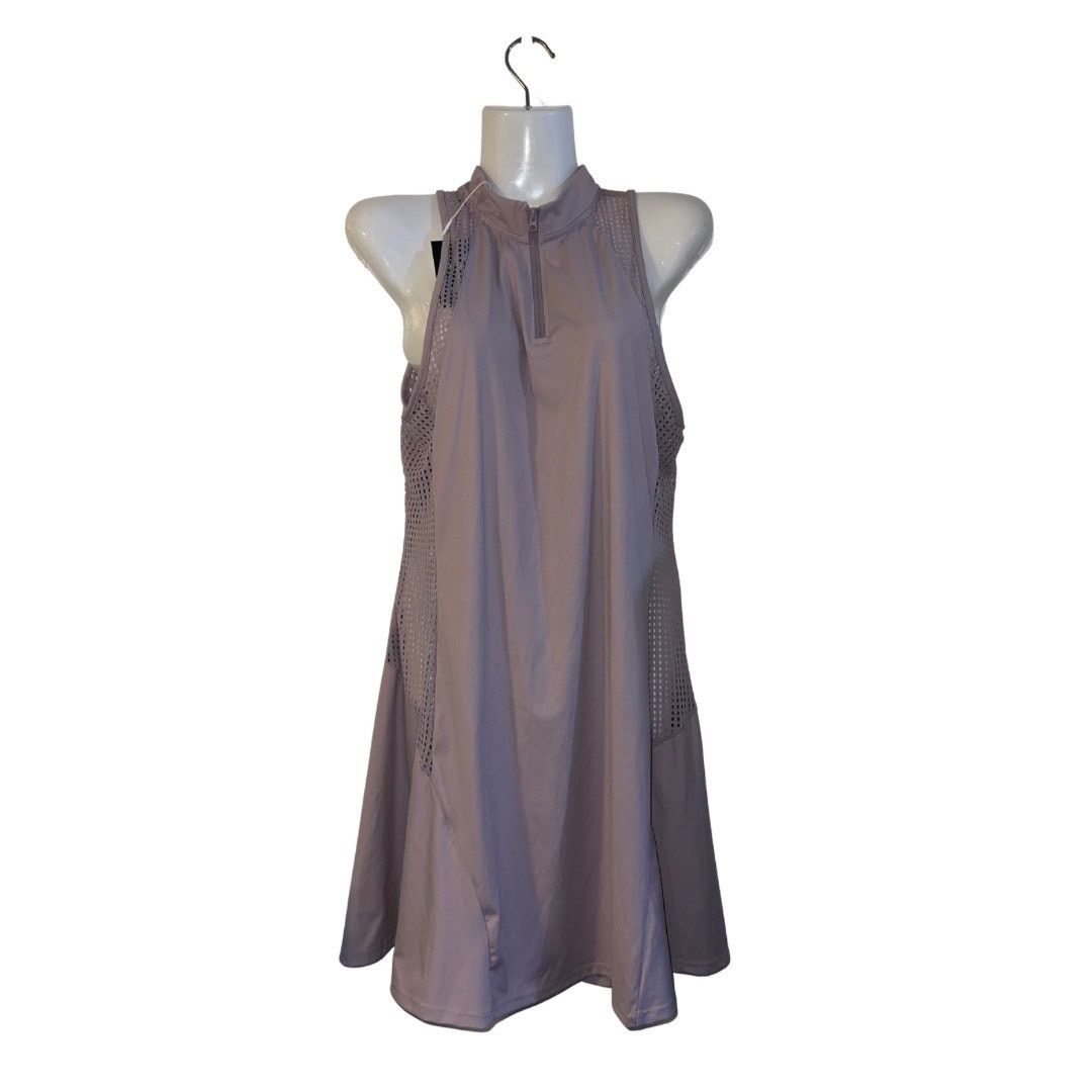 Other Halara Half Zip Mesh Side Pocket Mini Tennis Active Dress Size L / US 10 / IT 46 - 2 Thumbnail