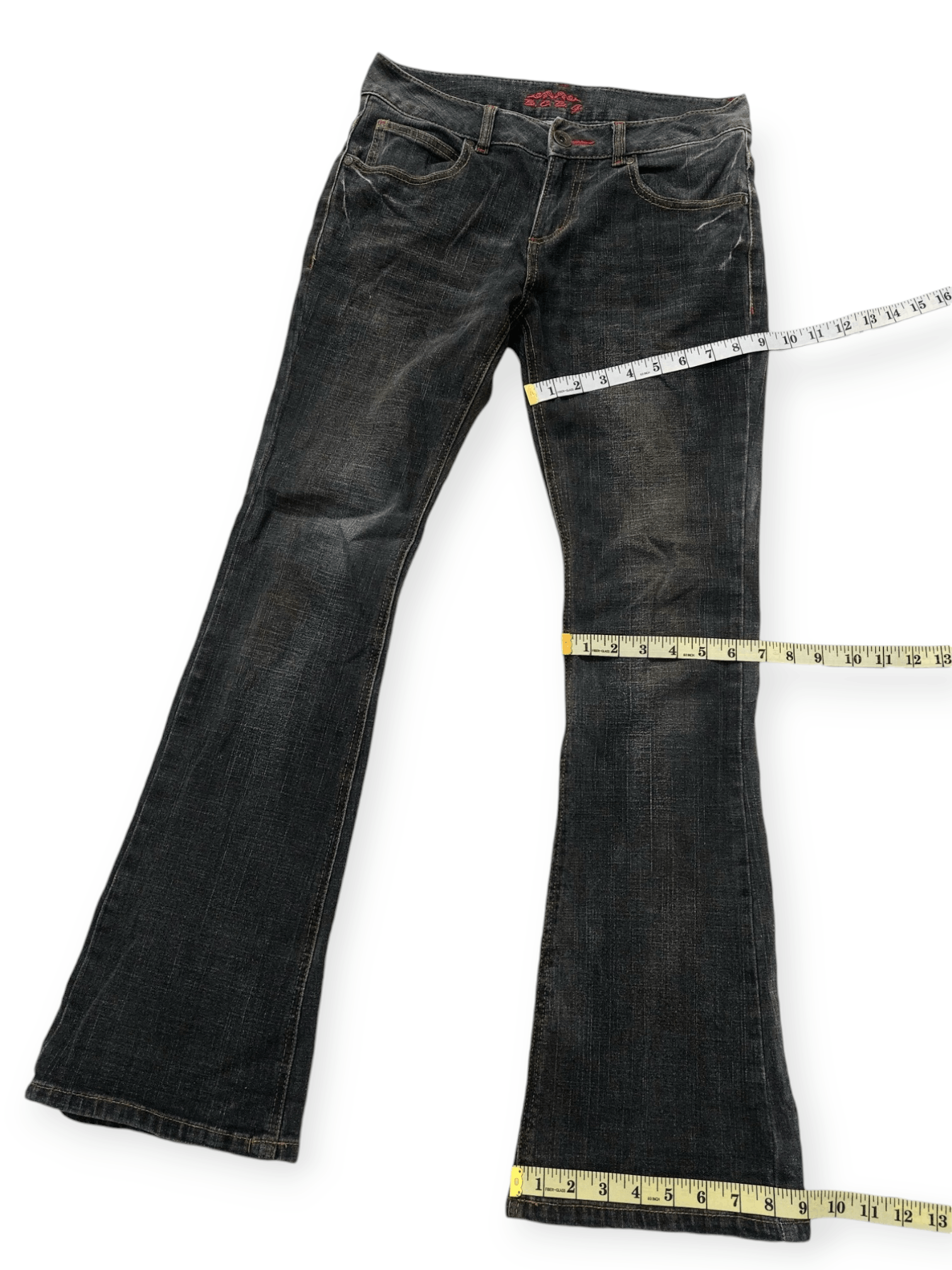Vintage BCBG FLARE Denim Inspired by Tornado Mart Size US 30 / EU 46 - 14 Thumbnail