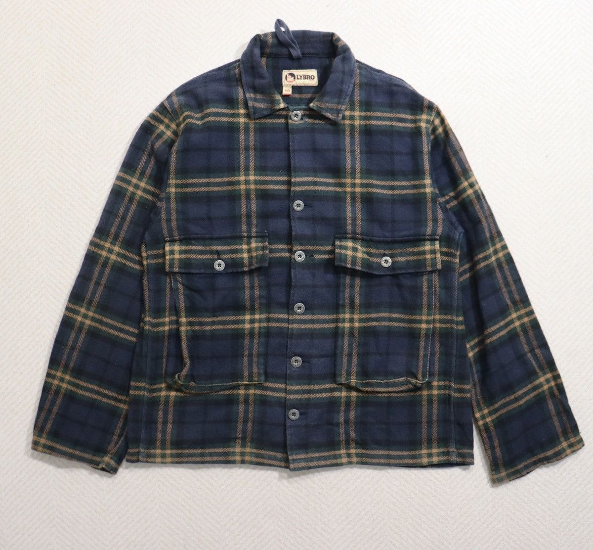 Nigel Cabourn Nigel Cabourn Lybro Check Shirt size50 Size US L / EU 52-54 / 3 - 2 Thumbnail