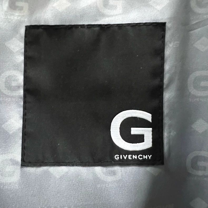 Givenchy Givenchy Gray Fur-collared Jacket with Leather Patchwork Size US S / EU 44-46 / 1 - 5 Thumbnail