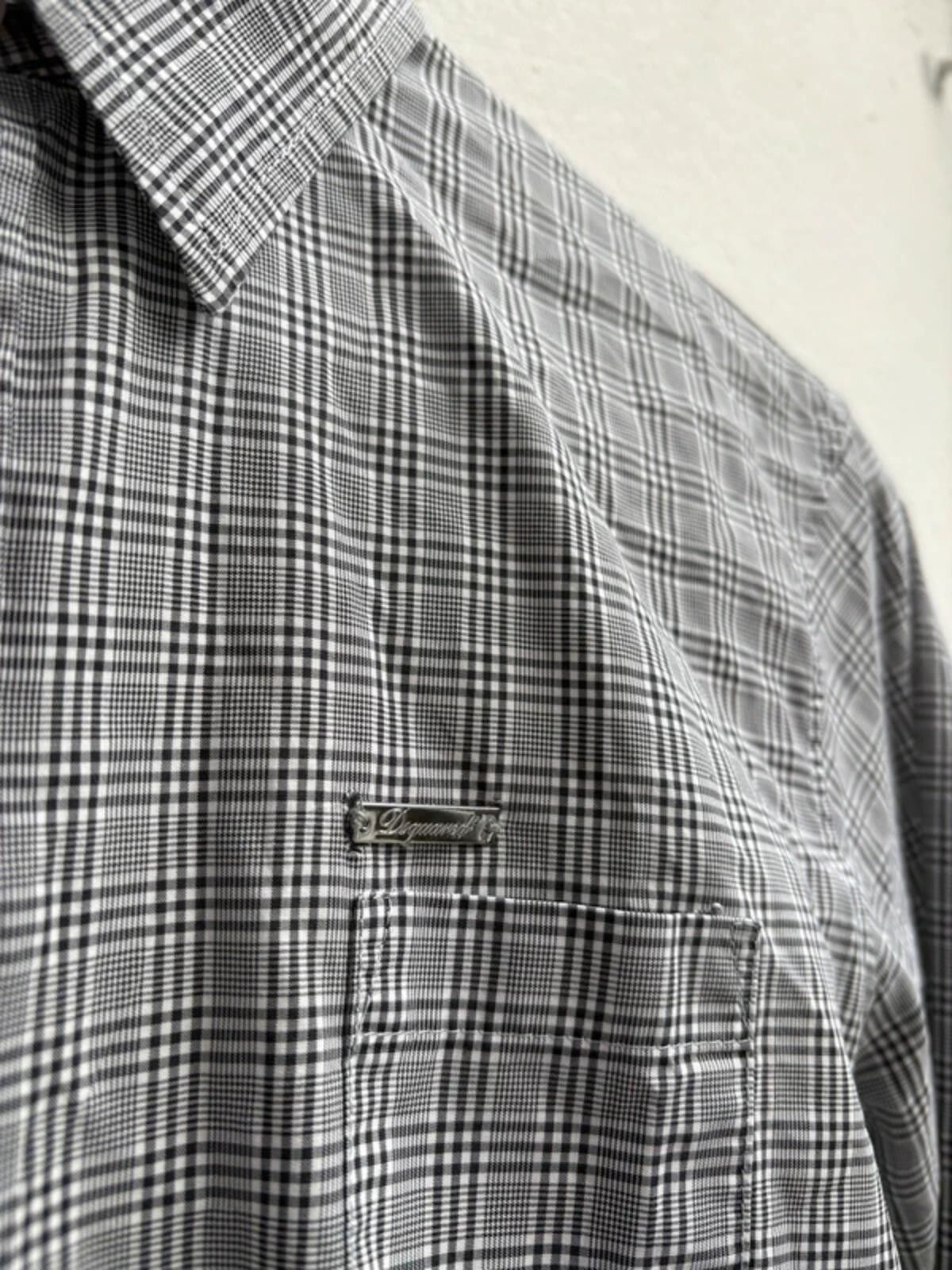 Dsquared2 Dsquared2 Checkered Cotton Shirt Size US M / EU 48-50 / 2 - 4 Thumbnail