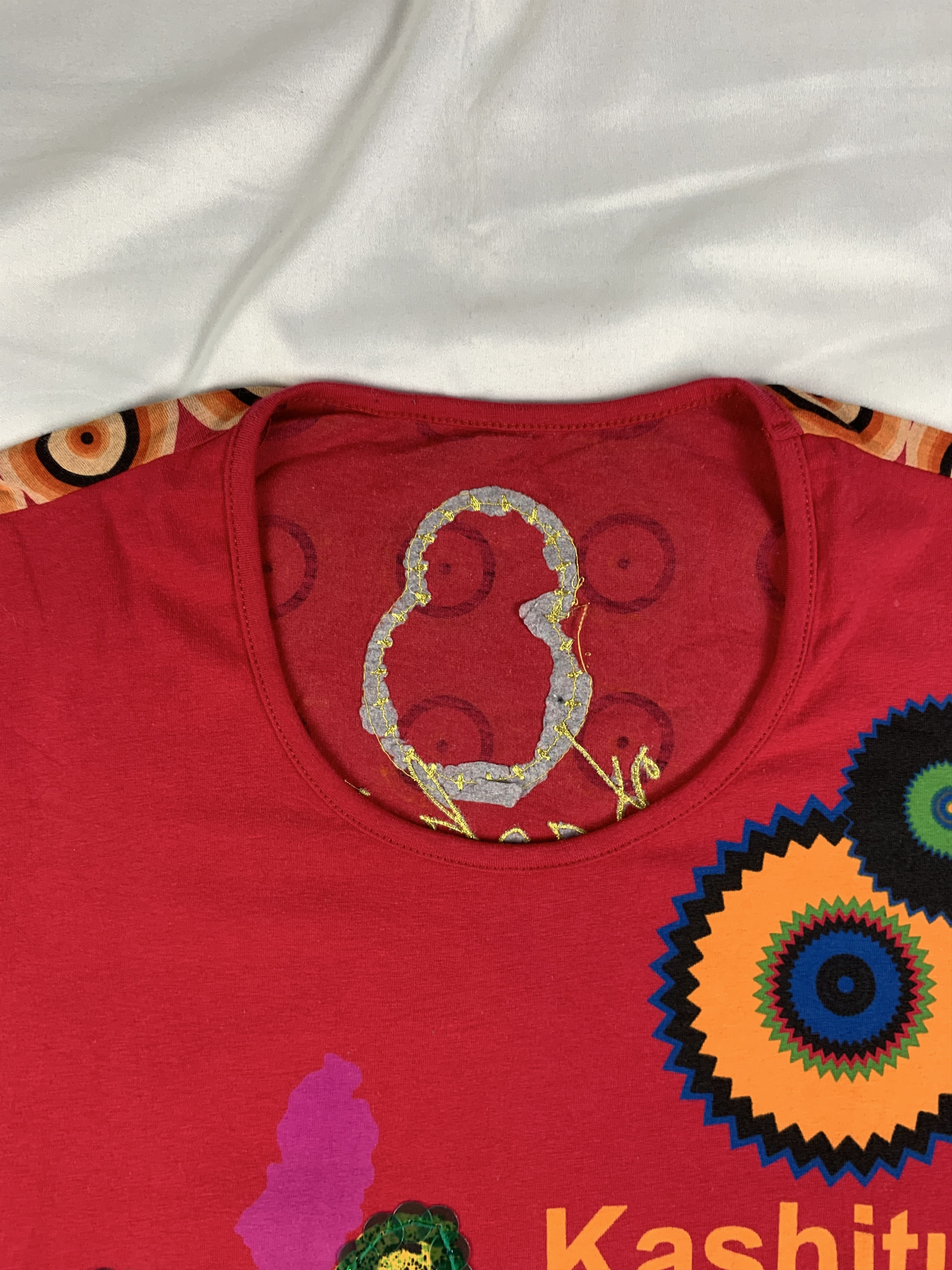 Japanese Brand Kashitu Psychedelic beady Tee (M) Size M / US 6-8 / IT 42-44 - 8 Thumbnail