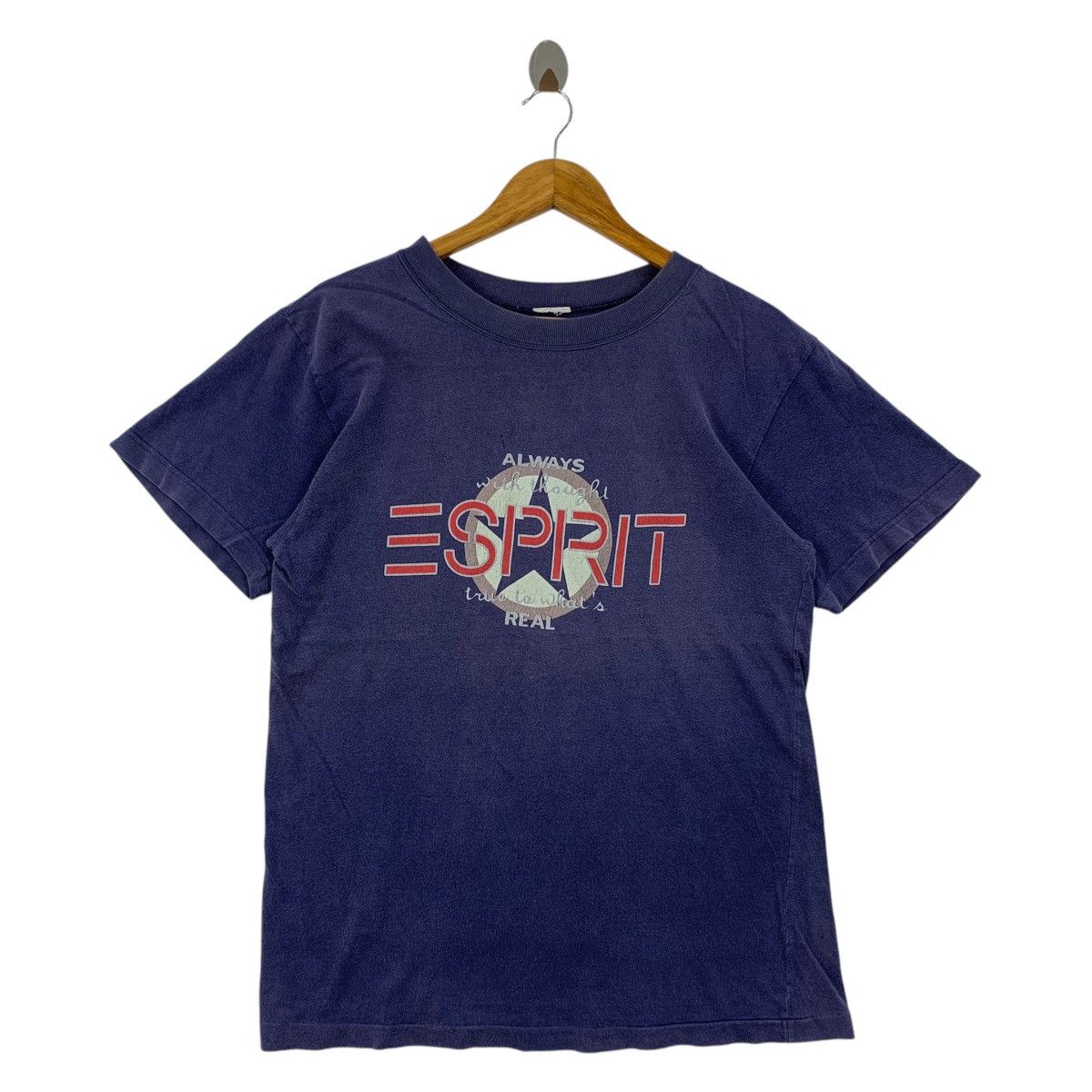 Esprit × Vintage Vintage ESPRIT big logo spellout tee Size US S / EU 44-46 / 1 - 1 Thumbnail
