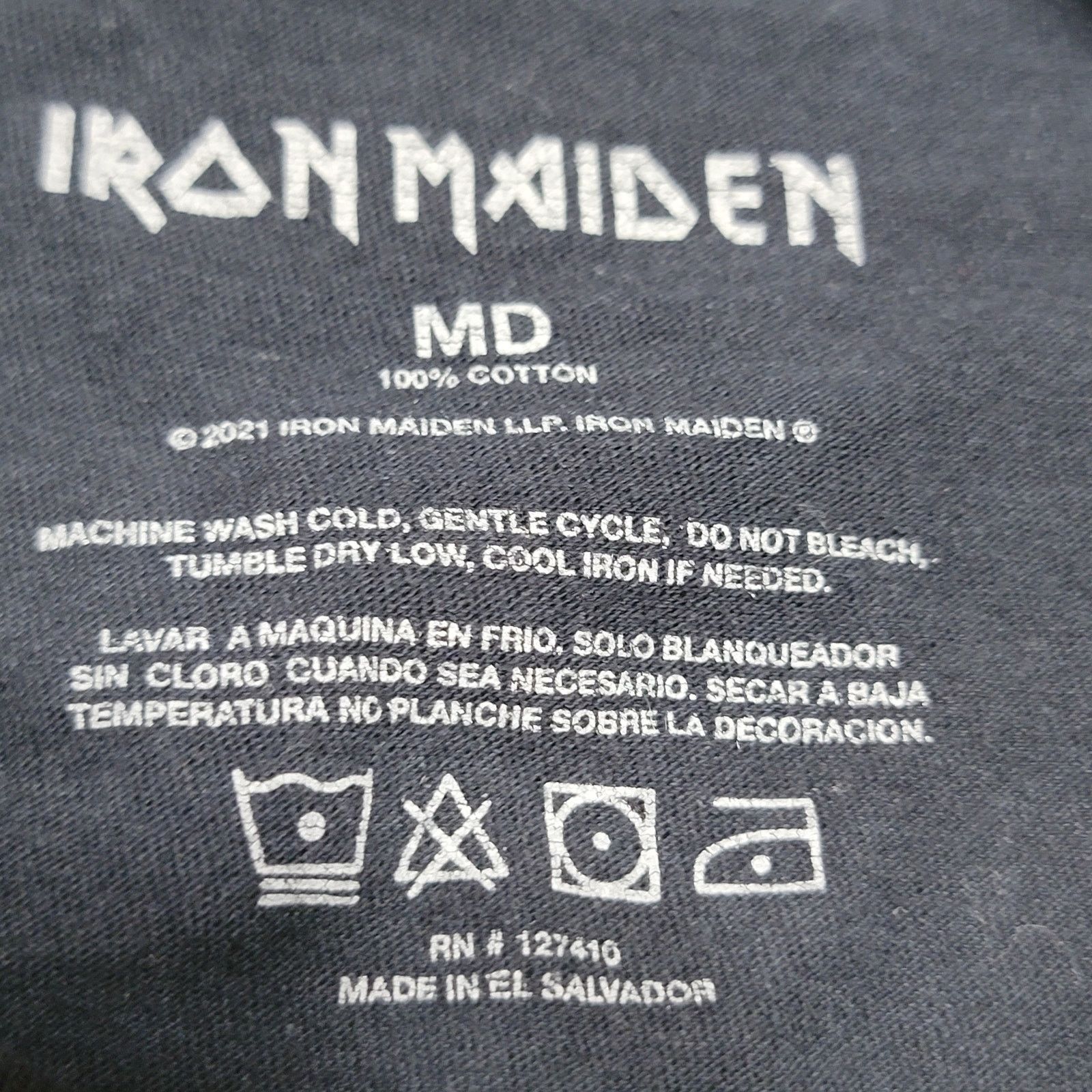 Iron Maiden Iron Maiden Cut Tank Top "The Number Of The Beast" - Medium Size US M / EU 48-50 / 2 - 4 Thumbnail