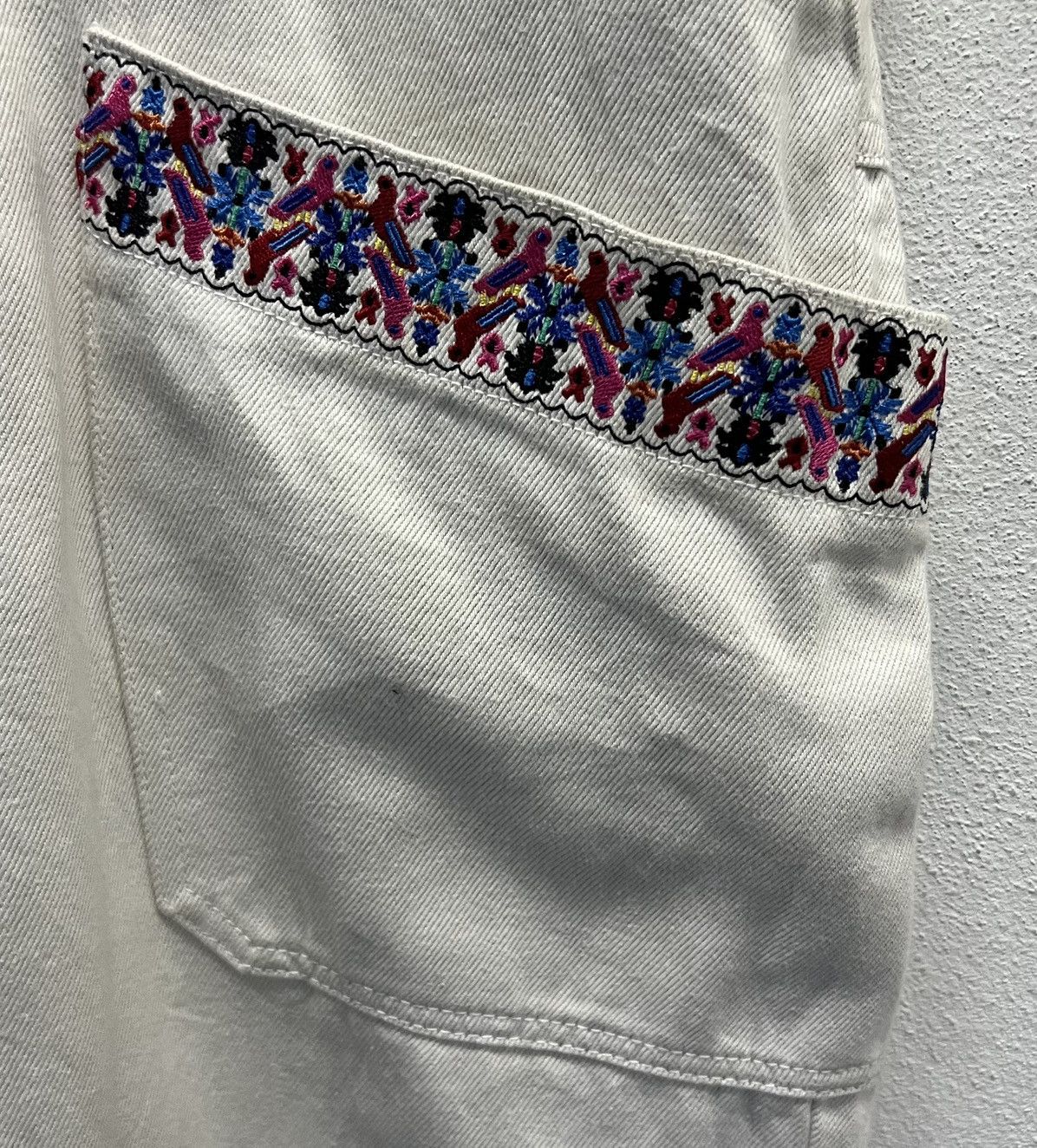 Japanese Brand × KEITAMARUYAMA Niko and.× Keita Maruyama Embroidered Utility Overalls SizeM Size US 39 - 8 Thumbnail