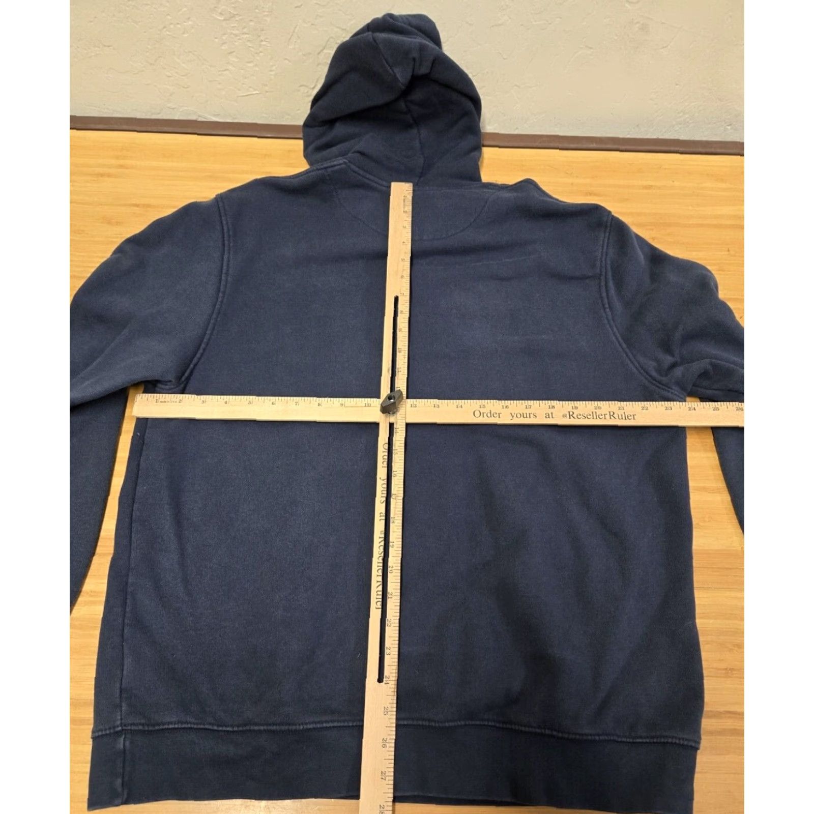 Nike VINTAGE Nike Sportswear Hoodie Spellout Center Logo Silver Tag Large Blue Size US L / EU 52-54 / 3 - 6 Thumbnail